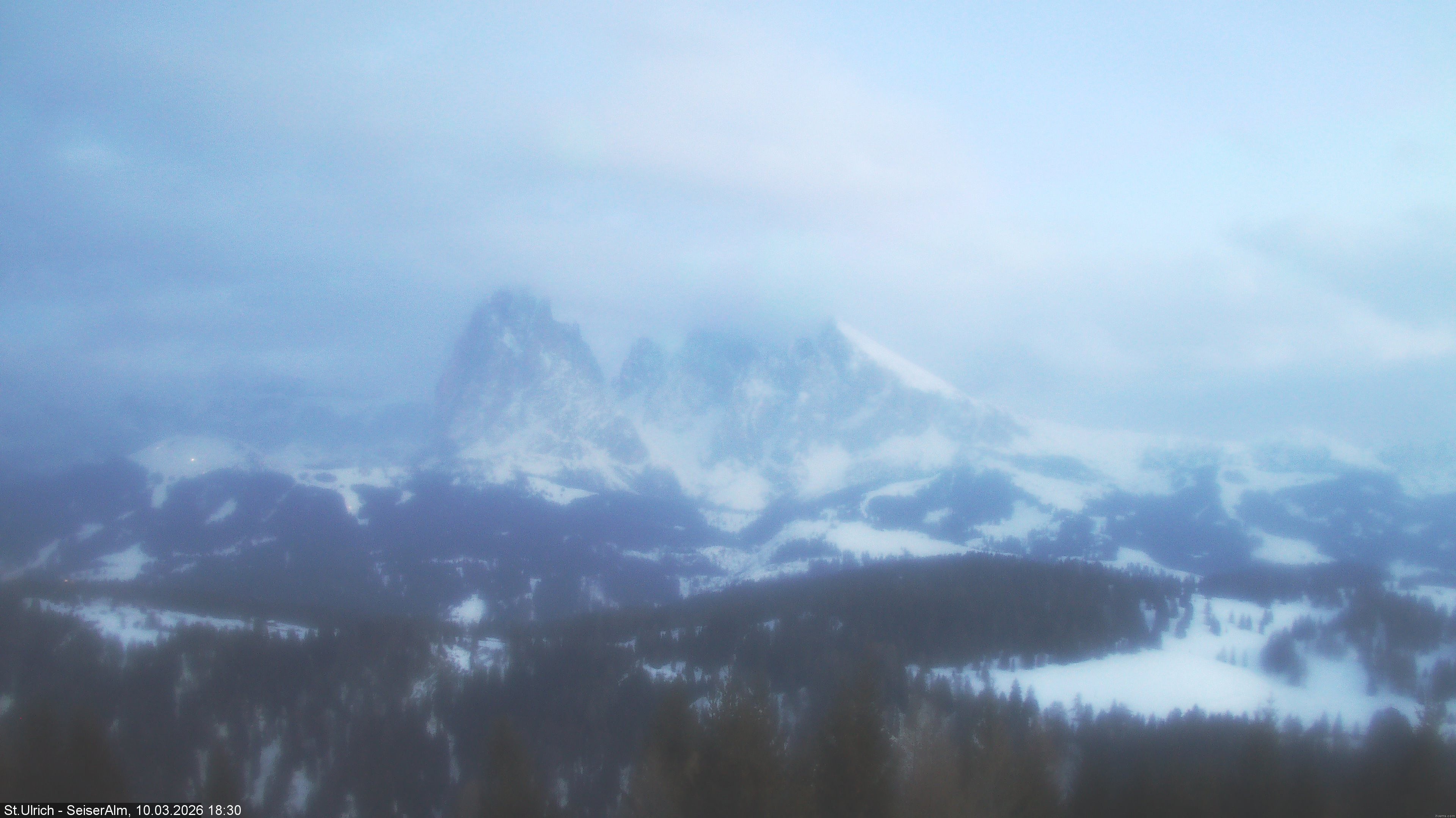 Archiv Foto Webcam Ausblick Seiser Alm