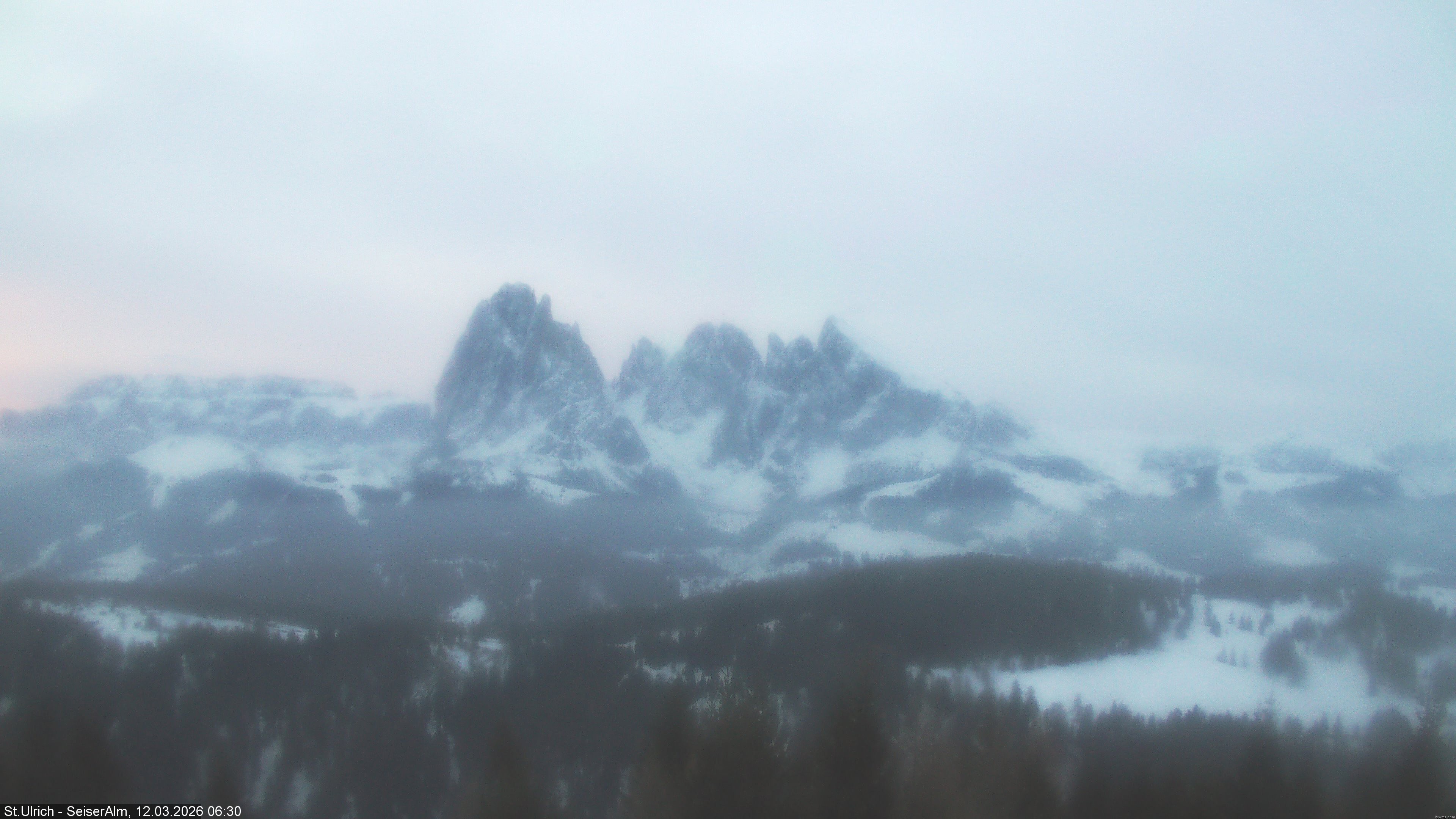 Archiv Foto Webcam Ausblick Seiser Alm