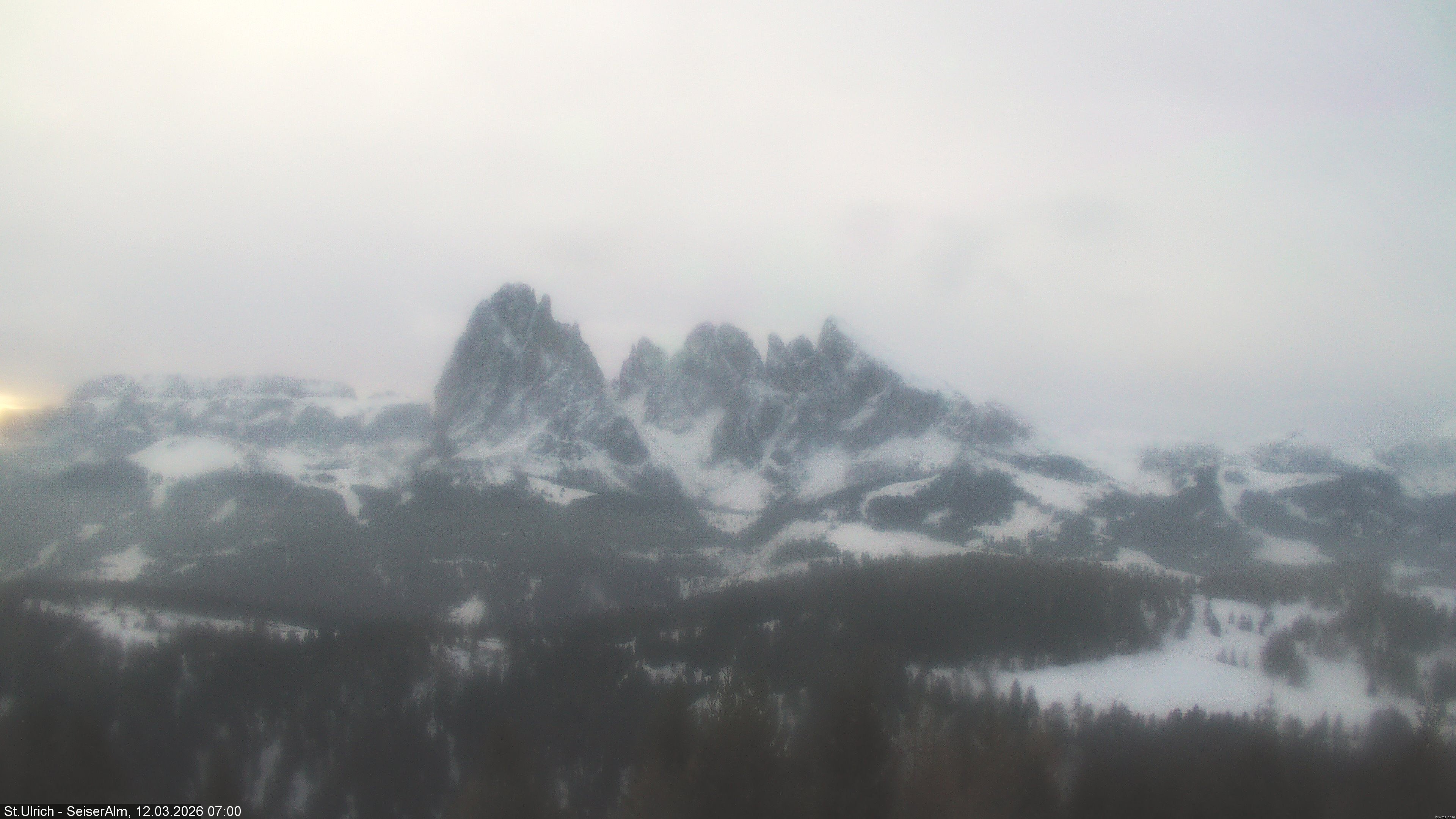 Archiv Foto Webcam Ausblick Seiser Alm