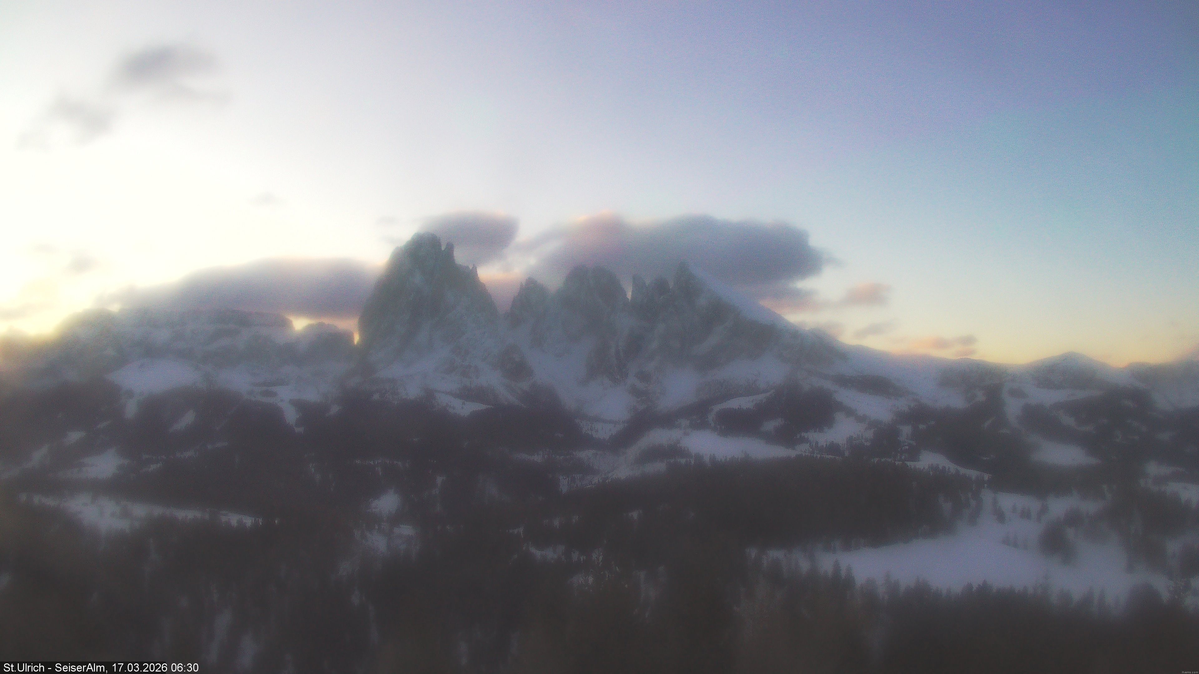 Archiv Foto Webcam Ausblick Seiser Alm