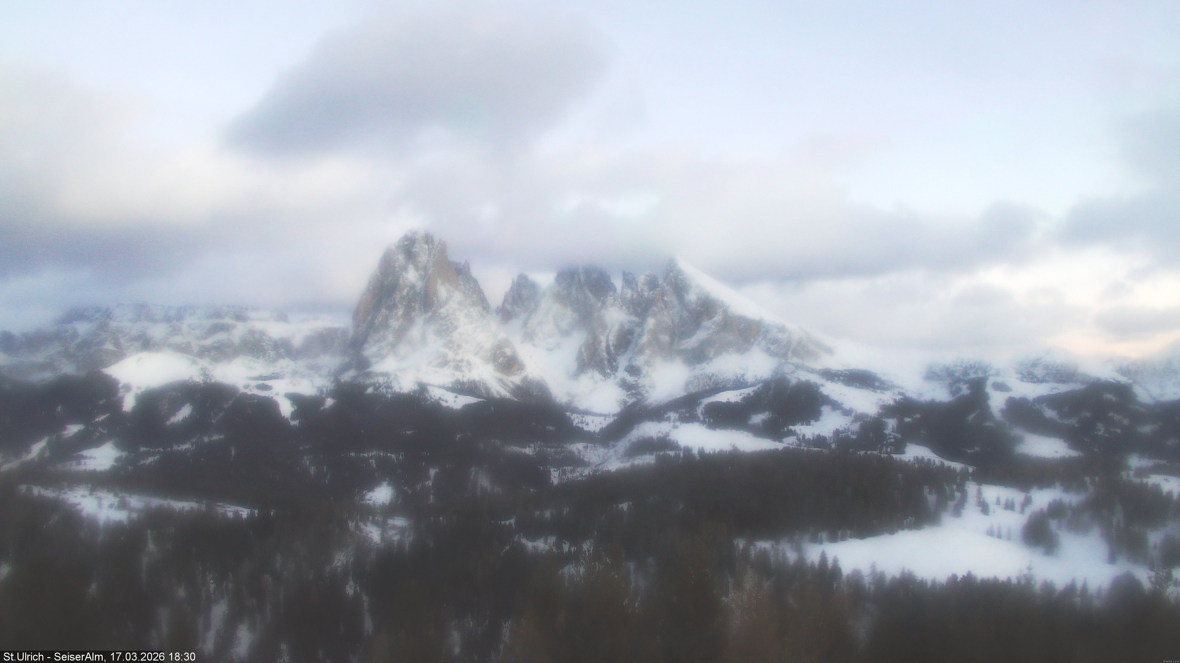 Archiv Foto Webcam Ausblick Seiser Alm