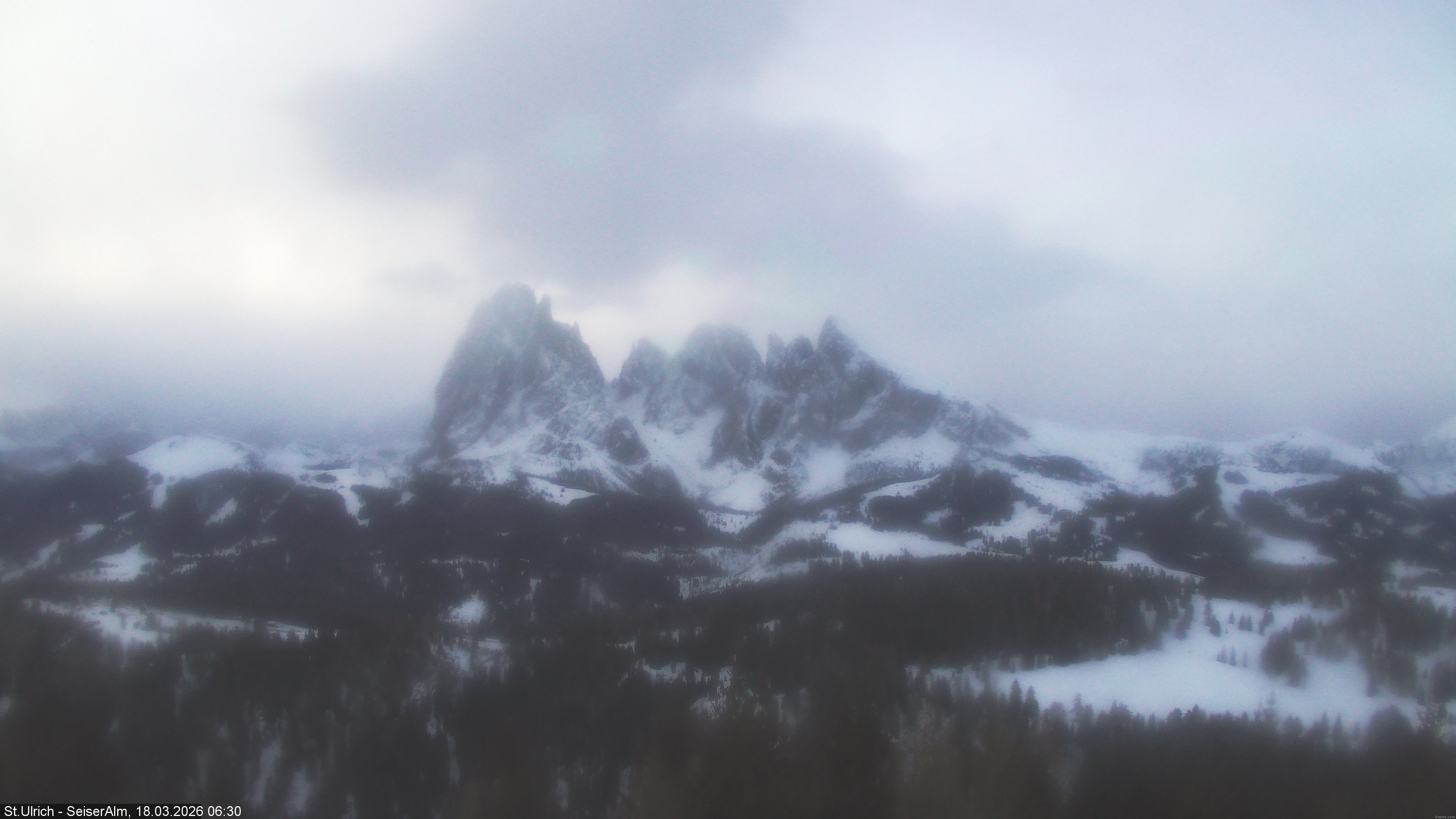 Archiv Foto Webcam Ausblick Seiser Alm