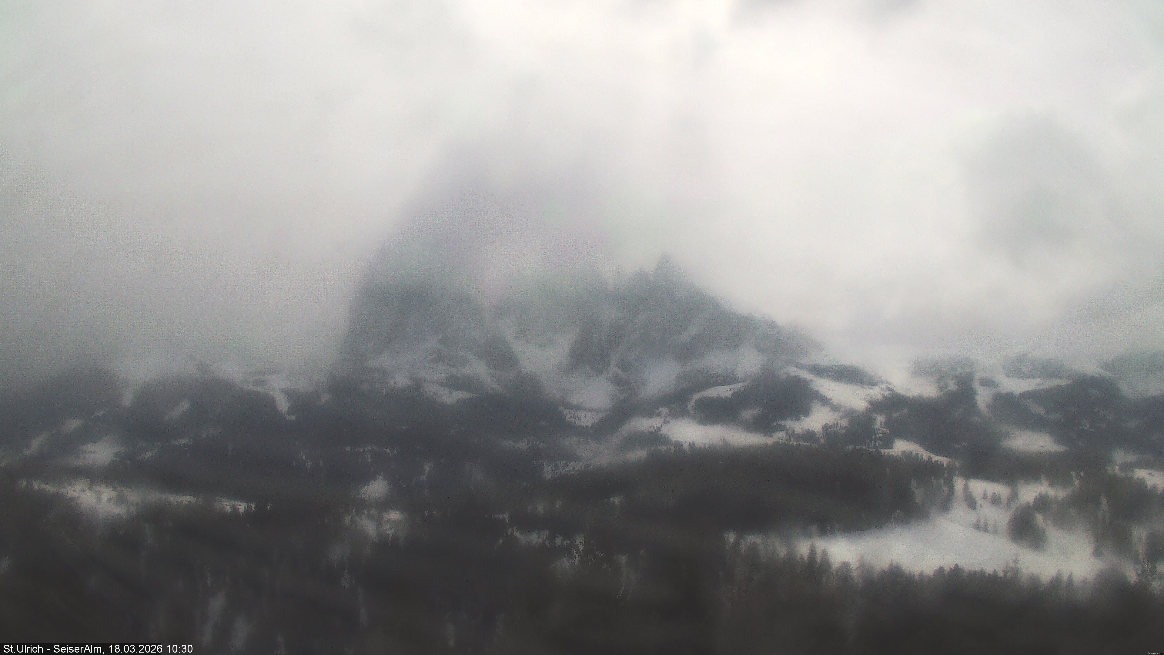 Archiv Foto Webcam Ausblick Seiser Alm