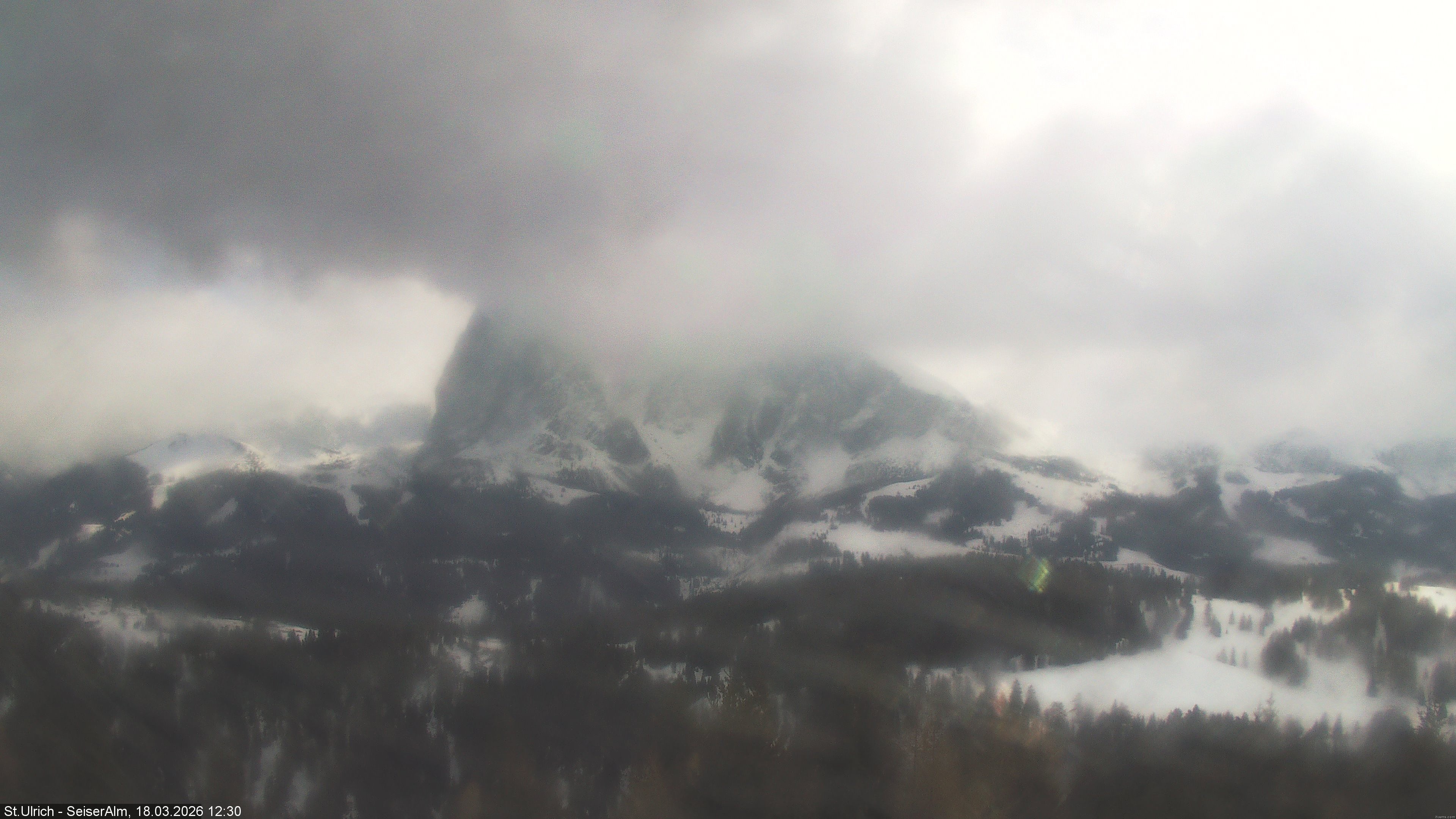 Archiv Foto Webcam Ausblick Seiser Alm