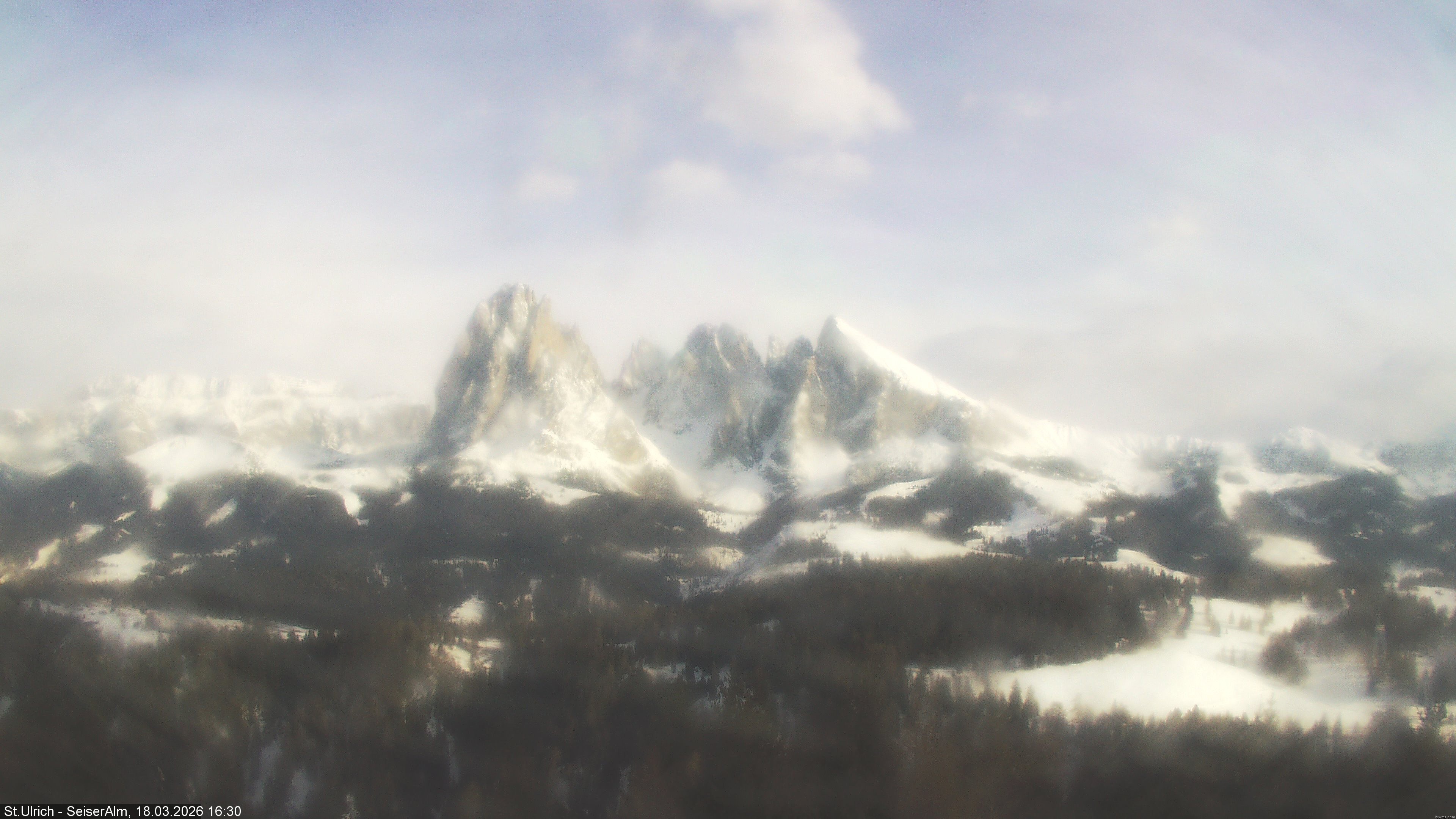 Archiv Foto Webcam Ausblick Seiser Alm