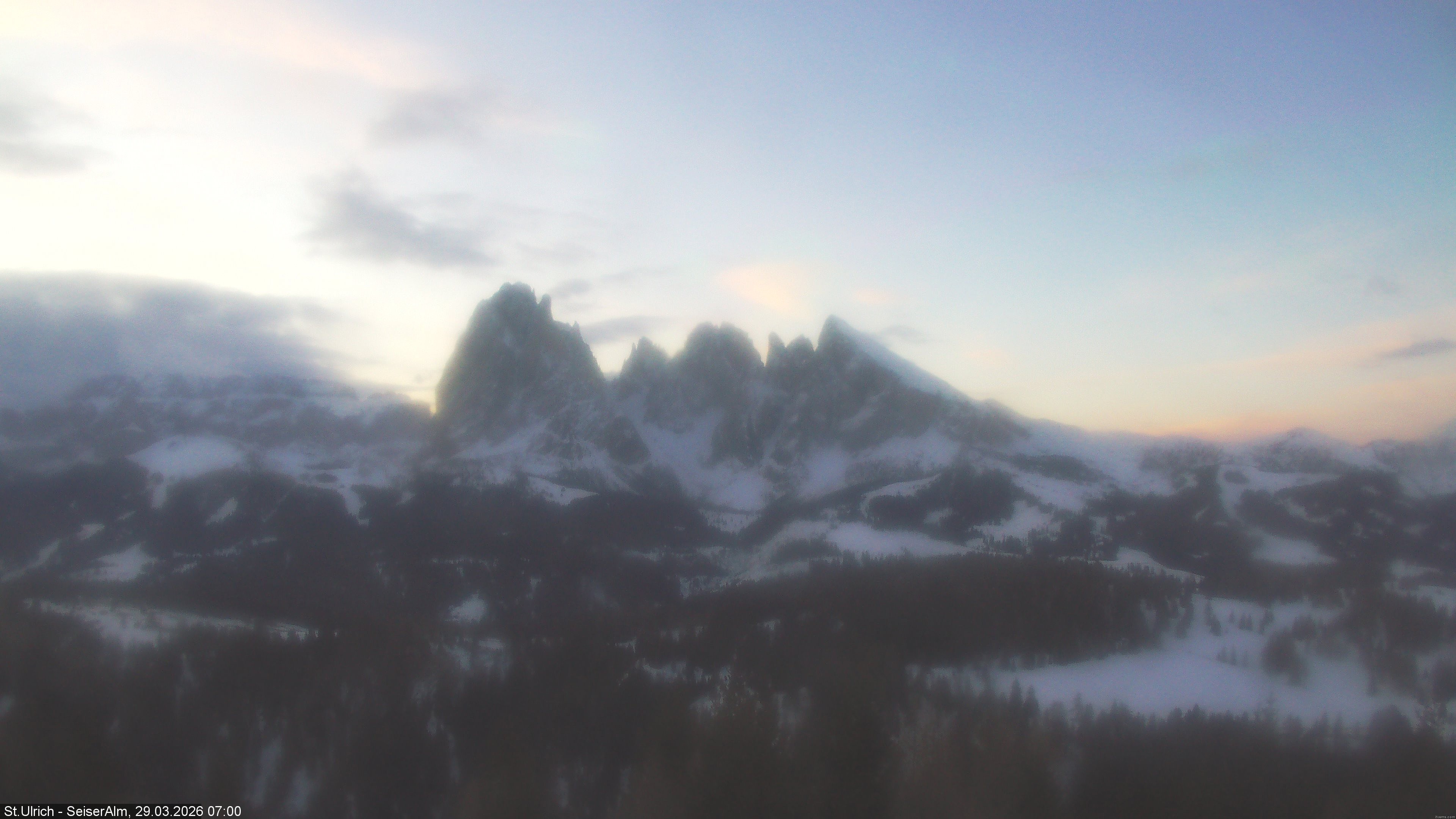 Archiv Foto Webcam Ausblick Seiser Alm