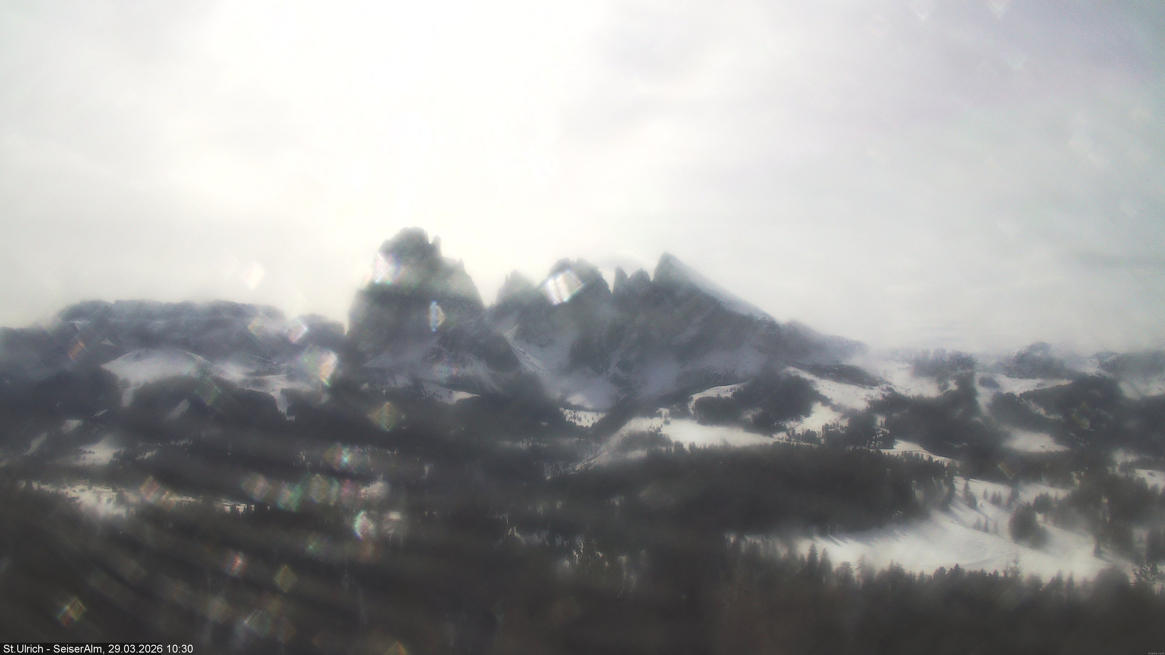 Archiv Foto Webcam Ausblick Seiser Alm