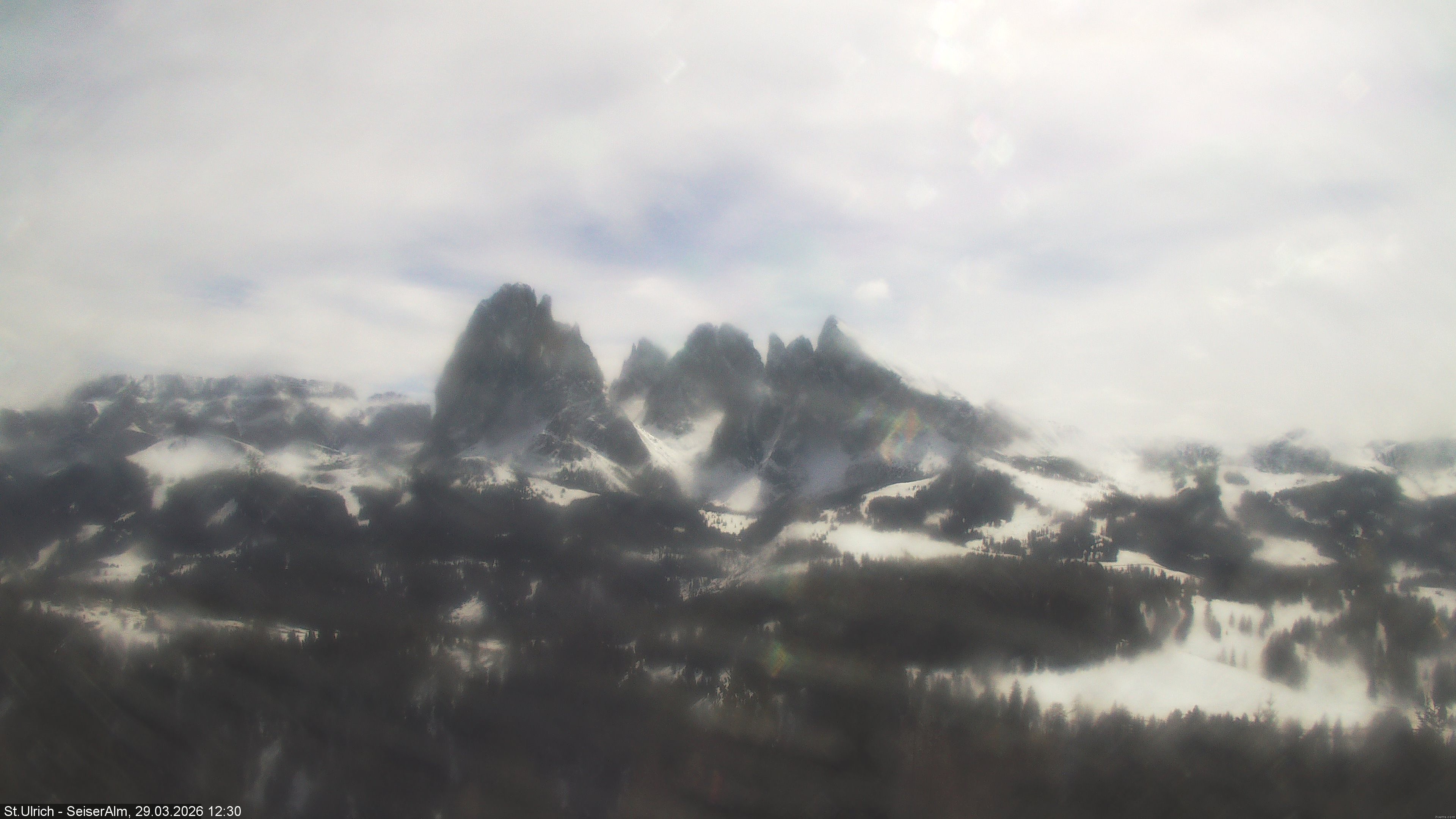 Archiv Foto Webcam Ausblick Seiser Alm