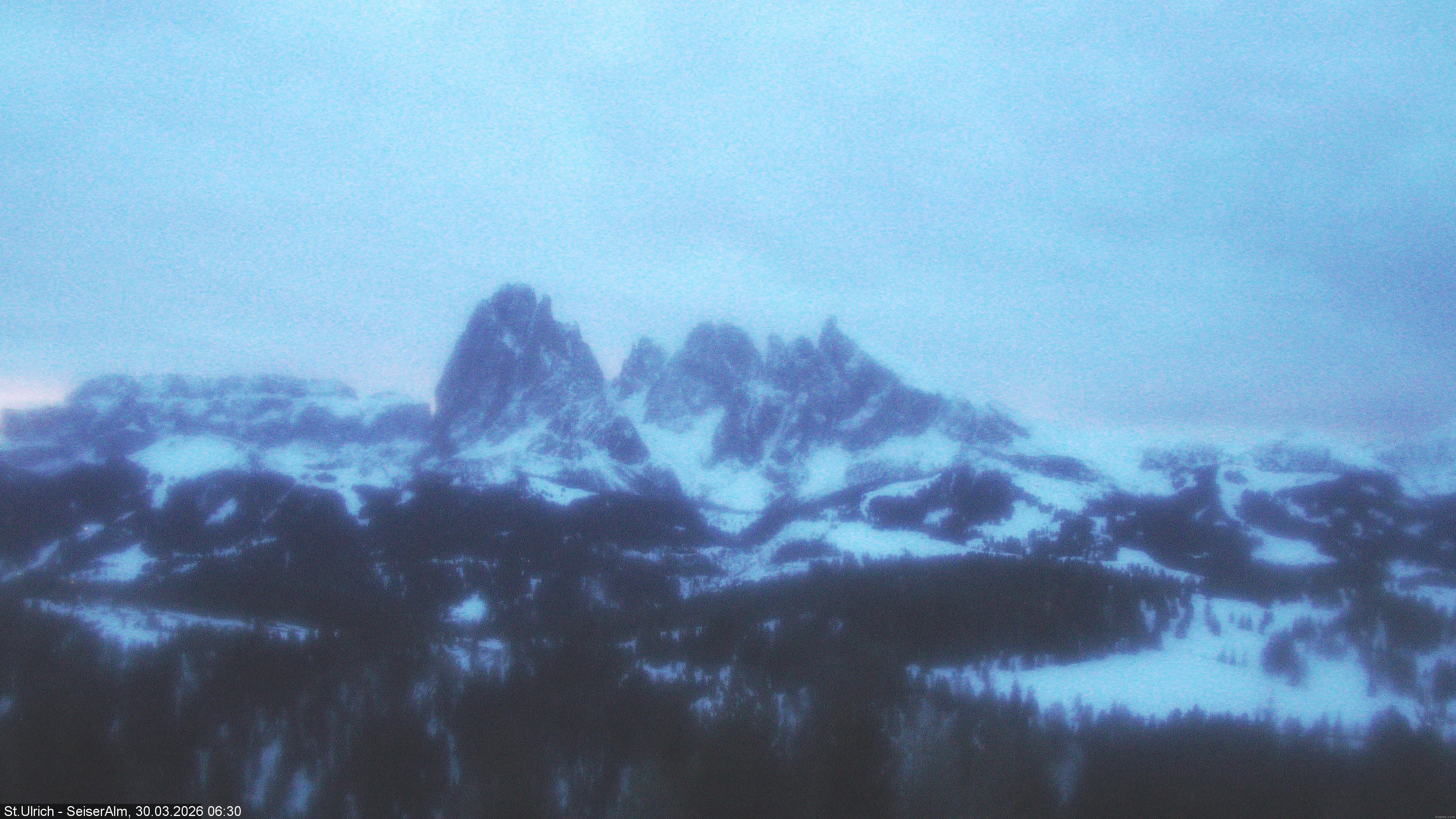 Archived image Webcam Vista Alpe di Siusi