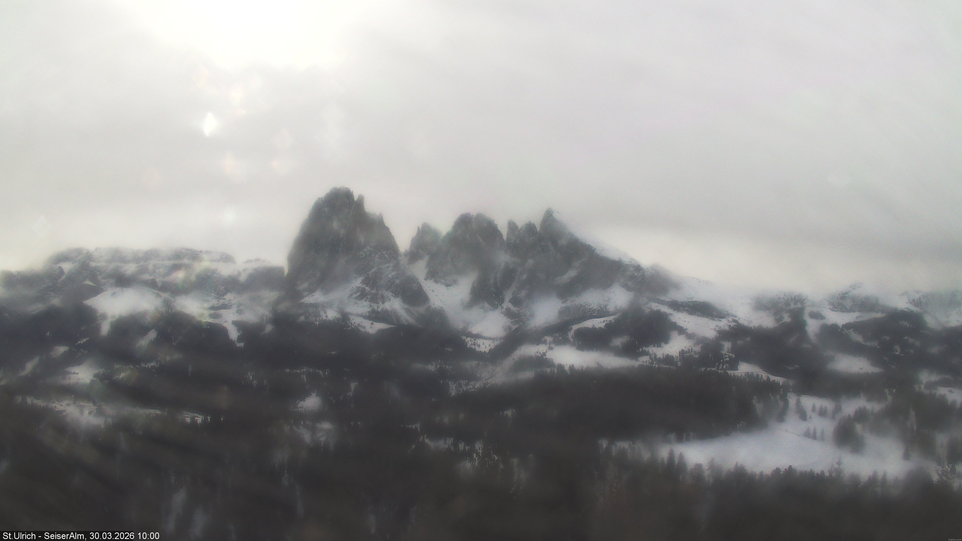 Archived image Webcam Vista Alpe di Siusi