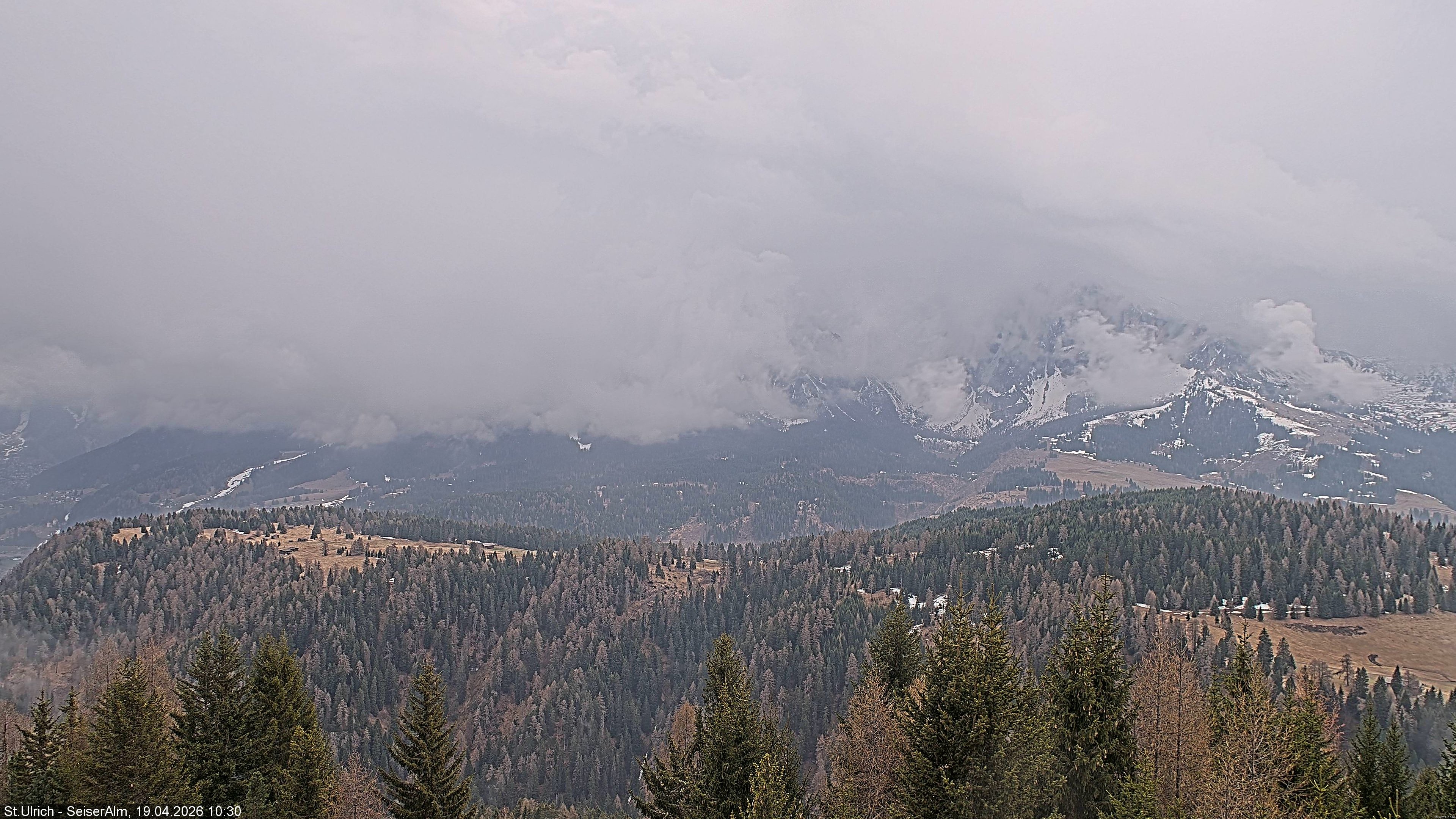 Archiv Foto Webcam Ausblick Seiser Alm
