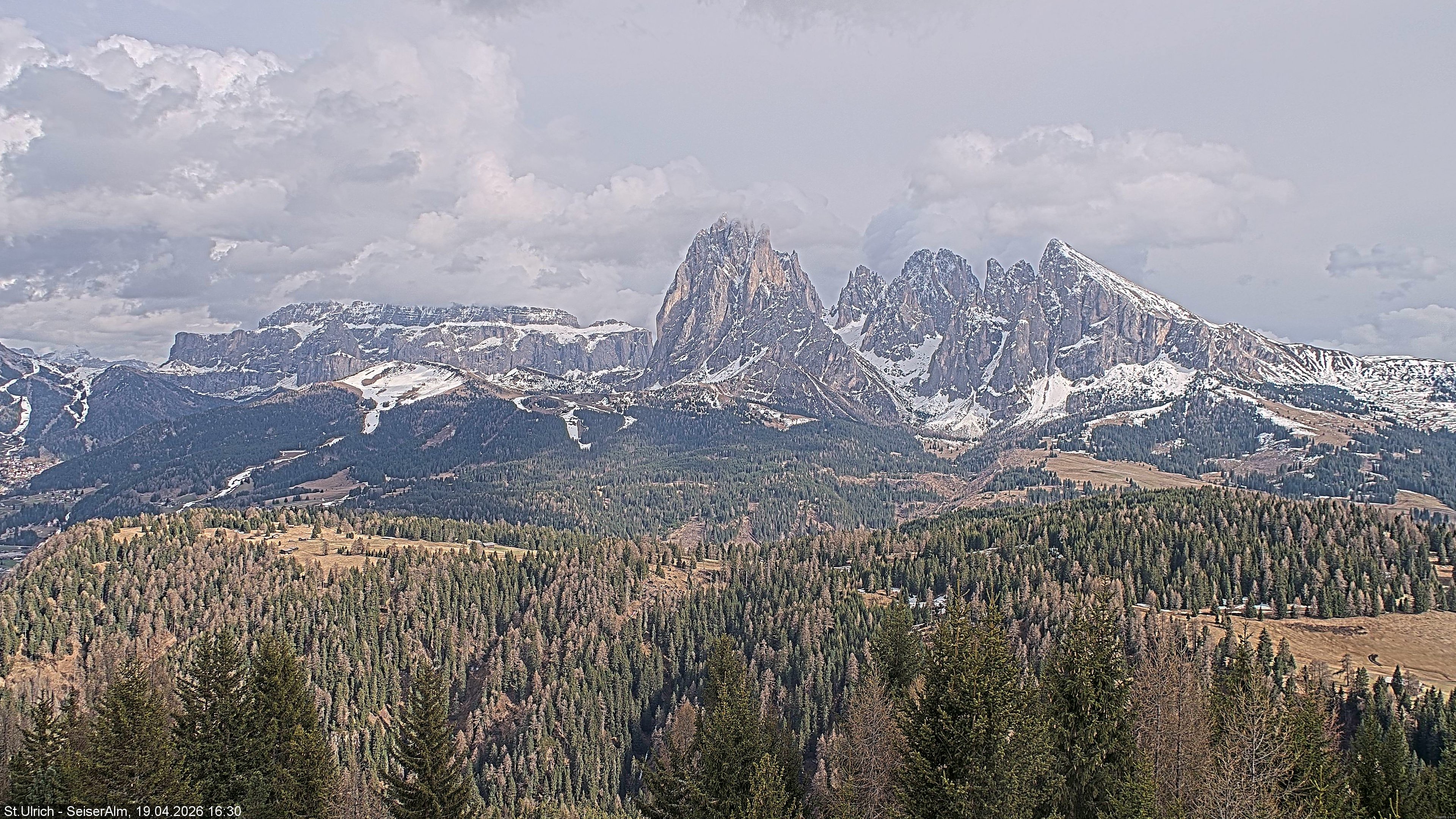 Archiv Foto Webcam Ausblick Seiser Alm