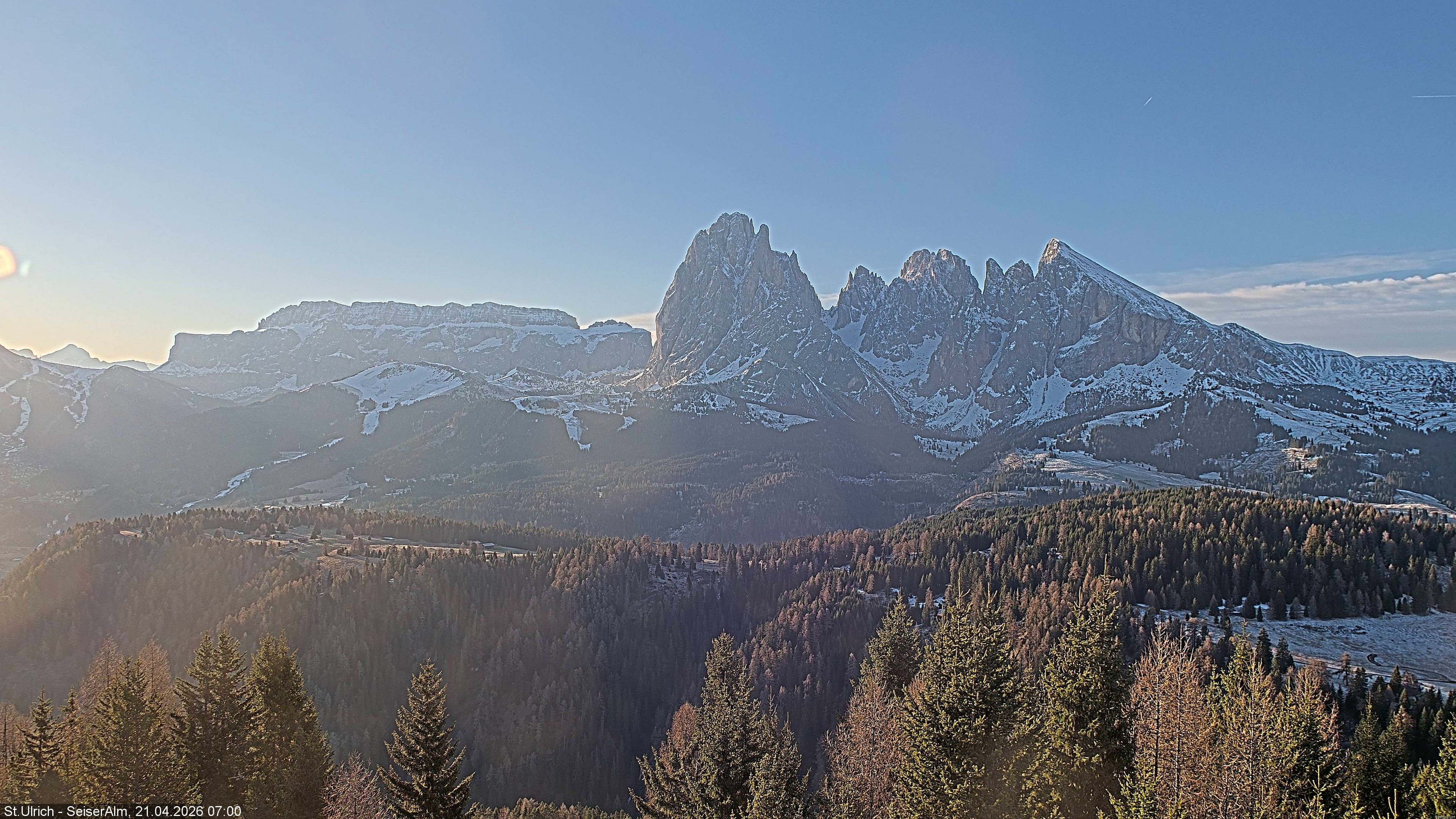Archiv Foto Webcam Ausblick Seiser Alm