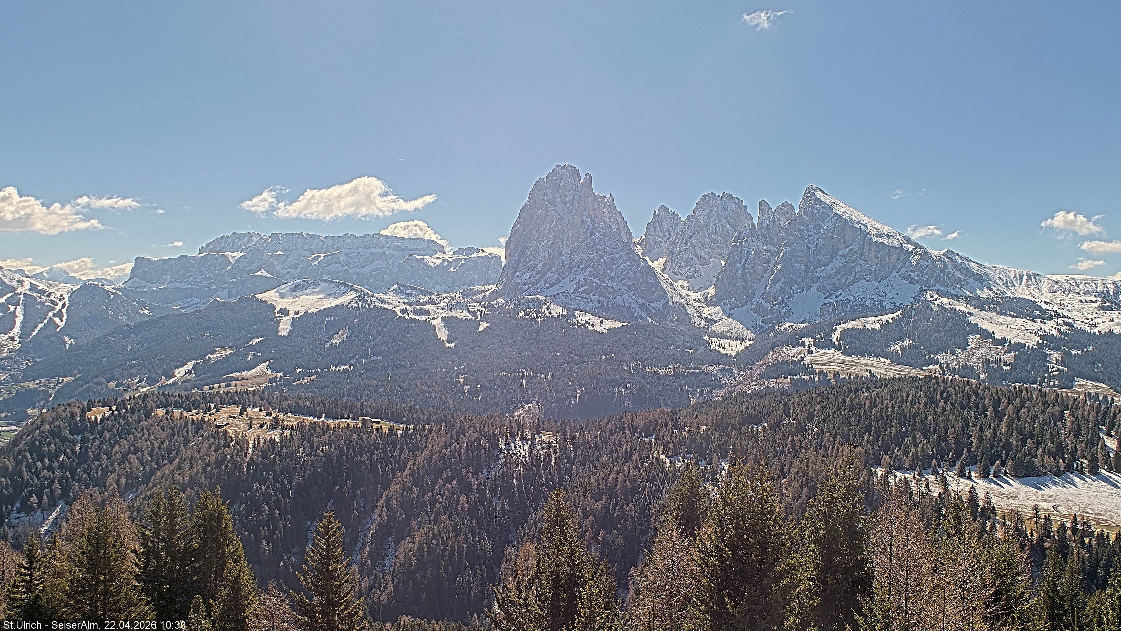 Archiv Foto Webcam Ausblick Seiser Alm