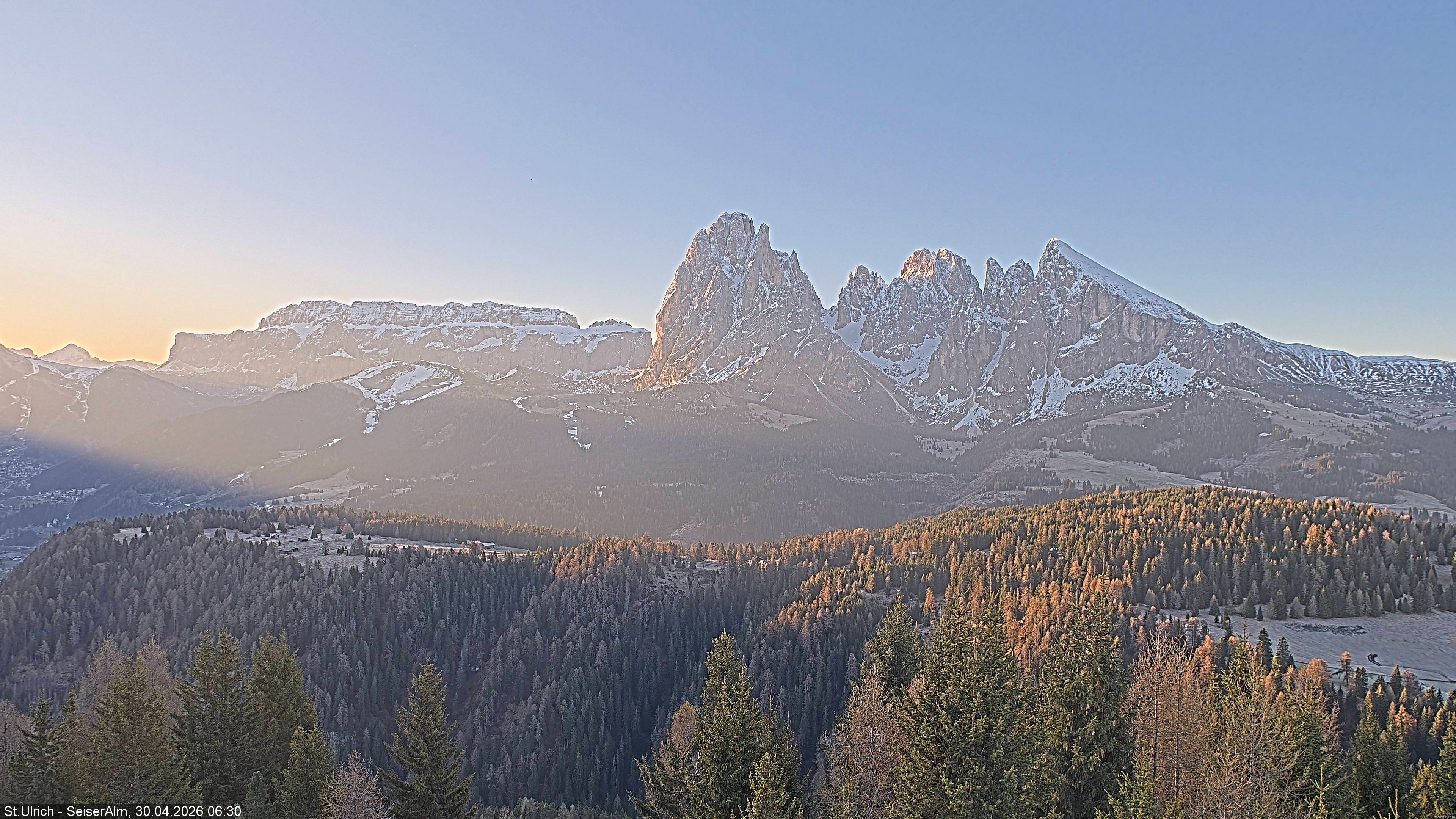 Archiv Foto Webcam Ausblick Seiser Alm