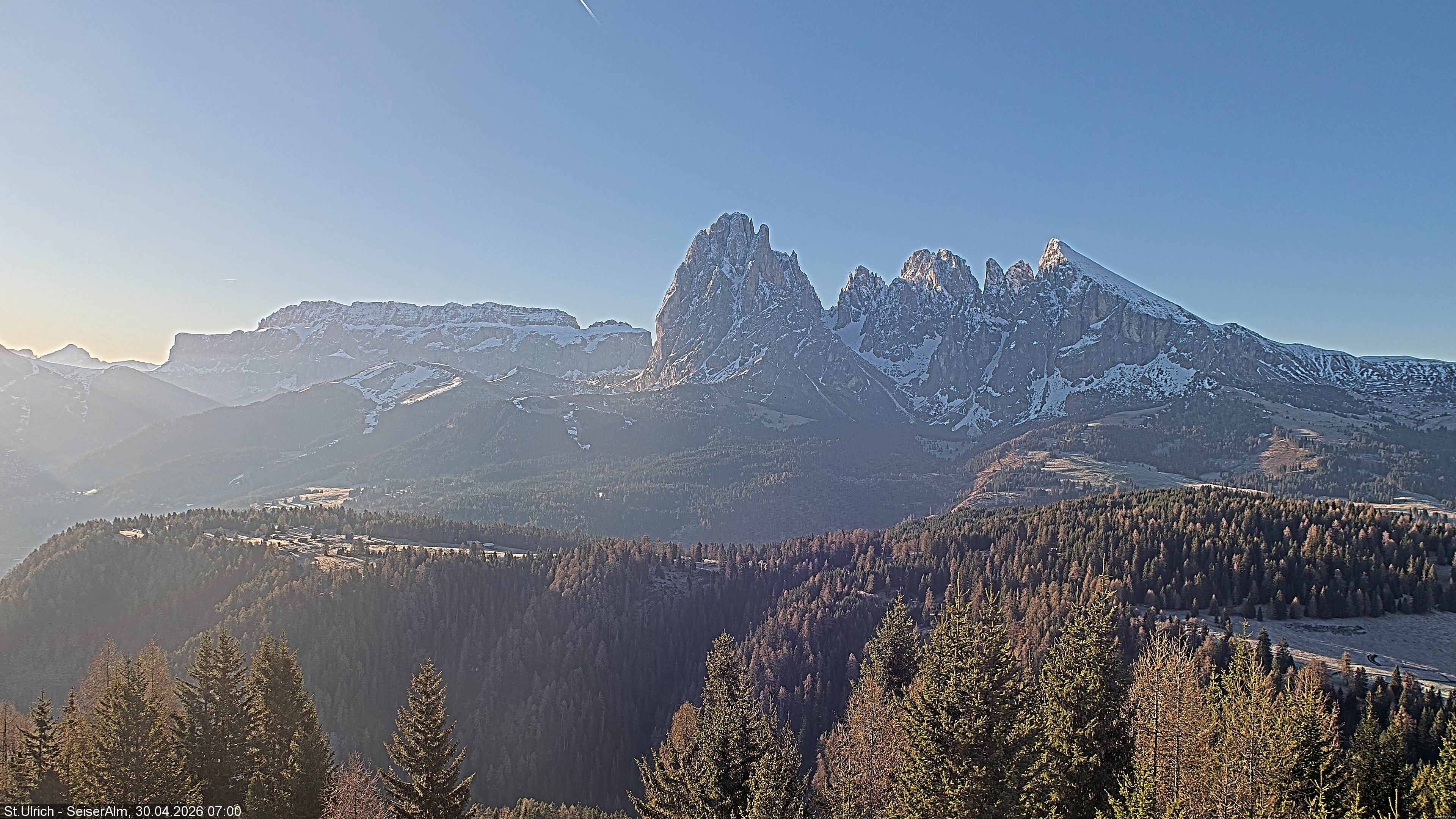 Archiv Foto Webcam Ausblick Seiser Alm