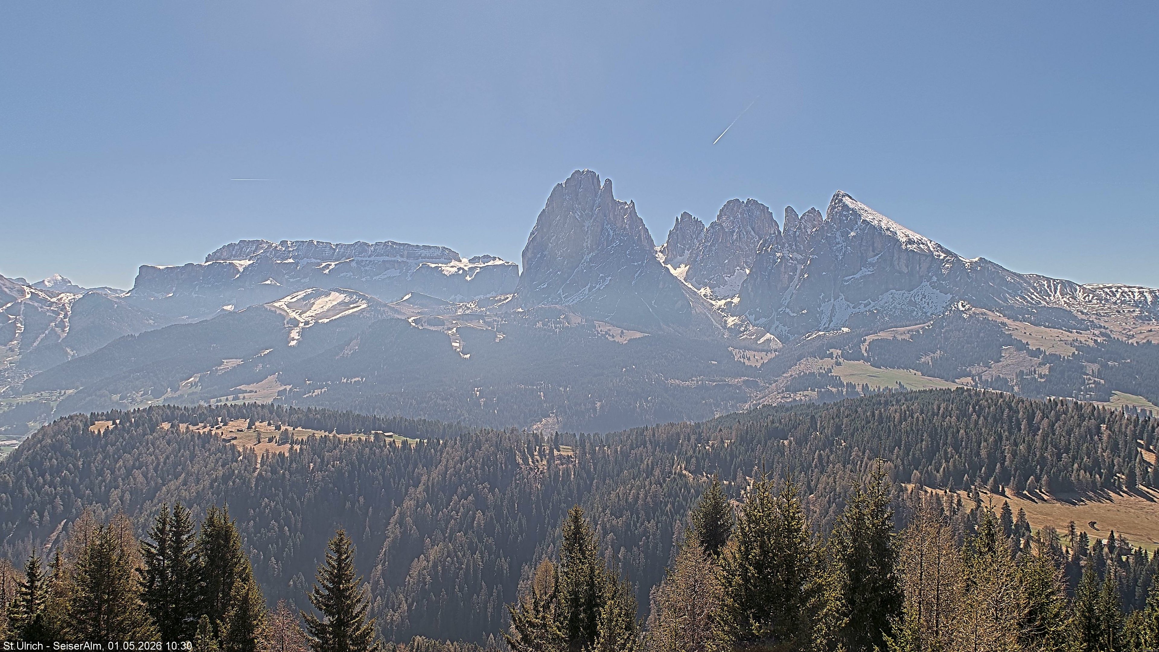 Archiv Foto Webcam Ausblick Seiser Alm