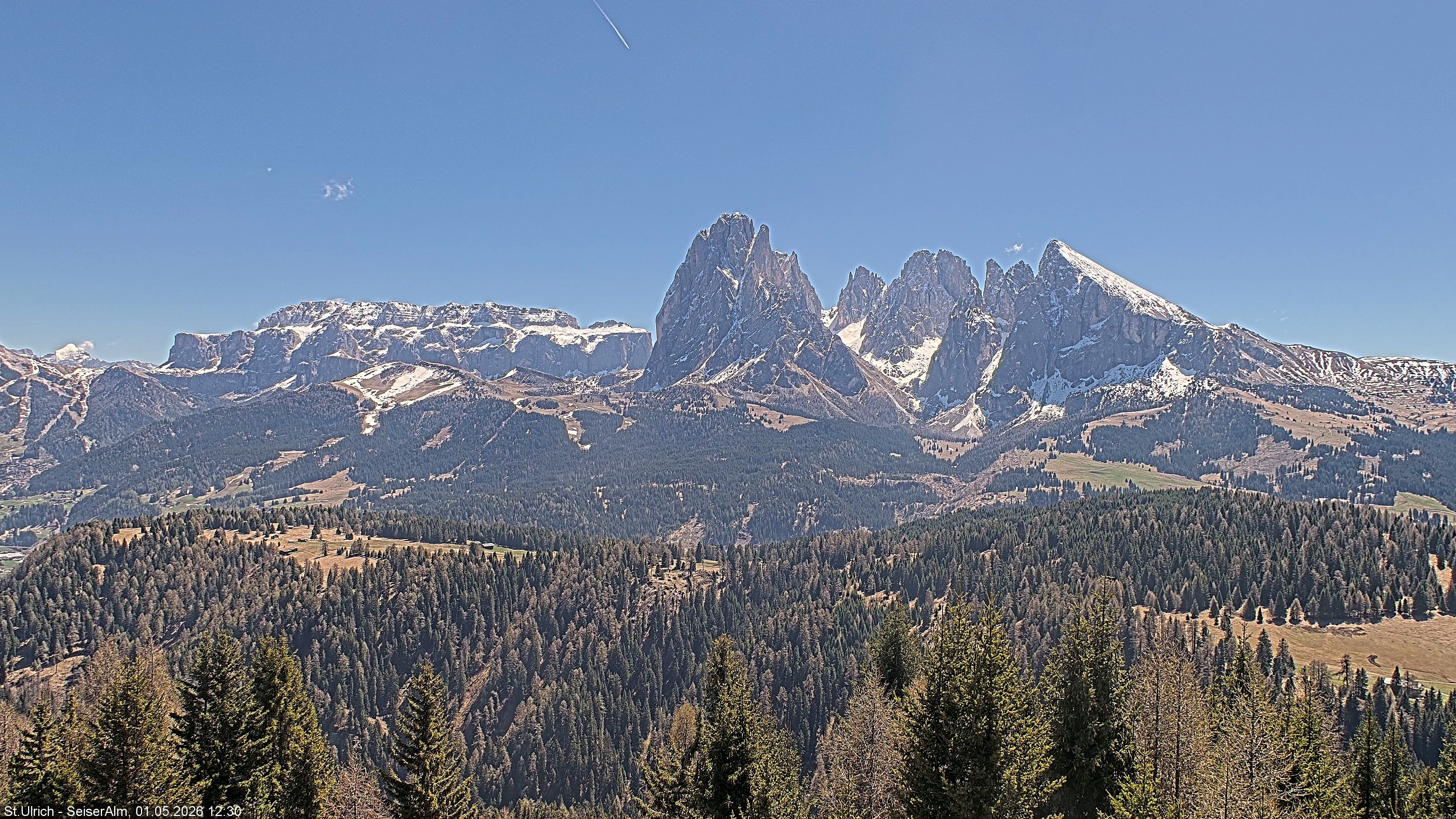 Archiv Foto Webcam Ausblick Seiser Alm