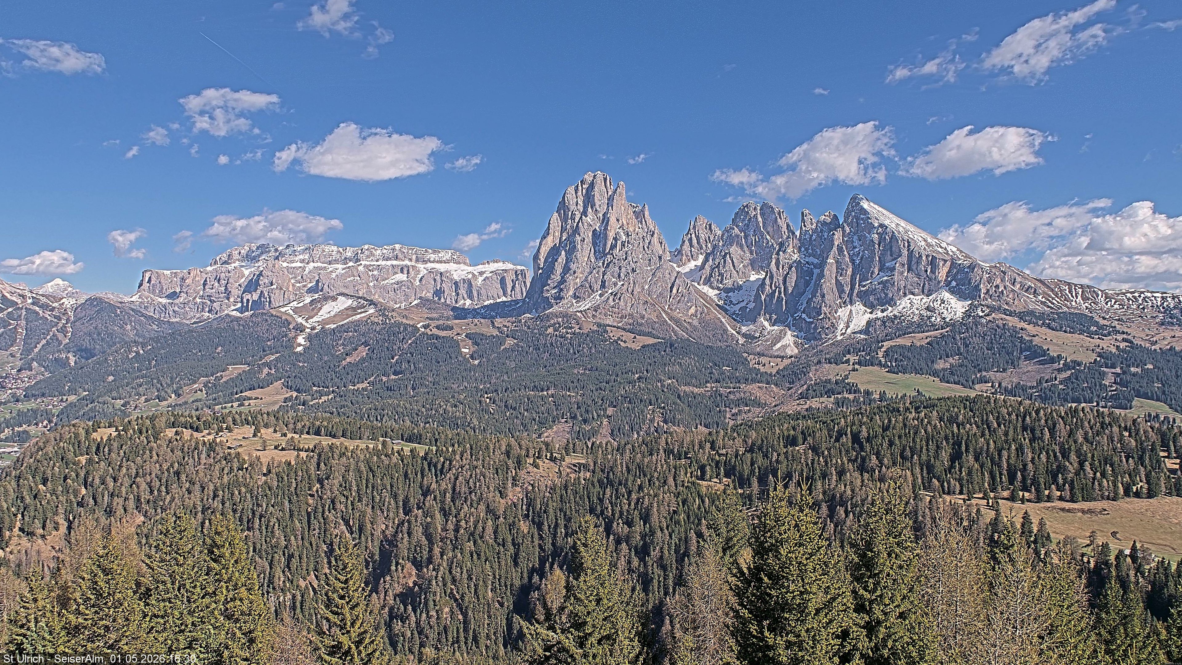Archiv Foto Webcam Ausblick Seiser Alm