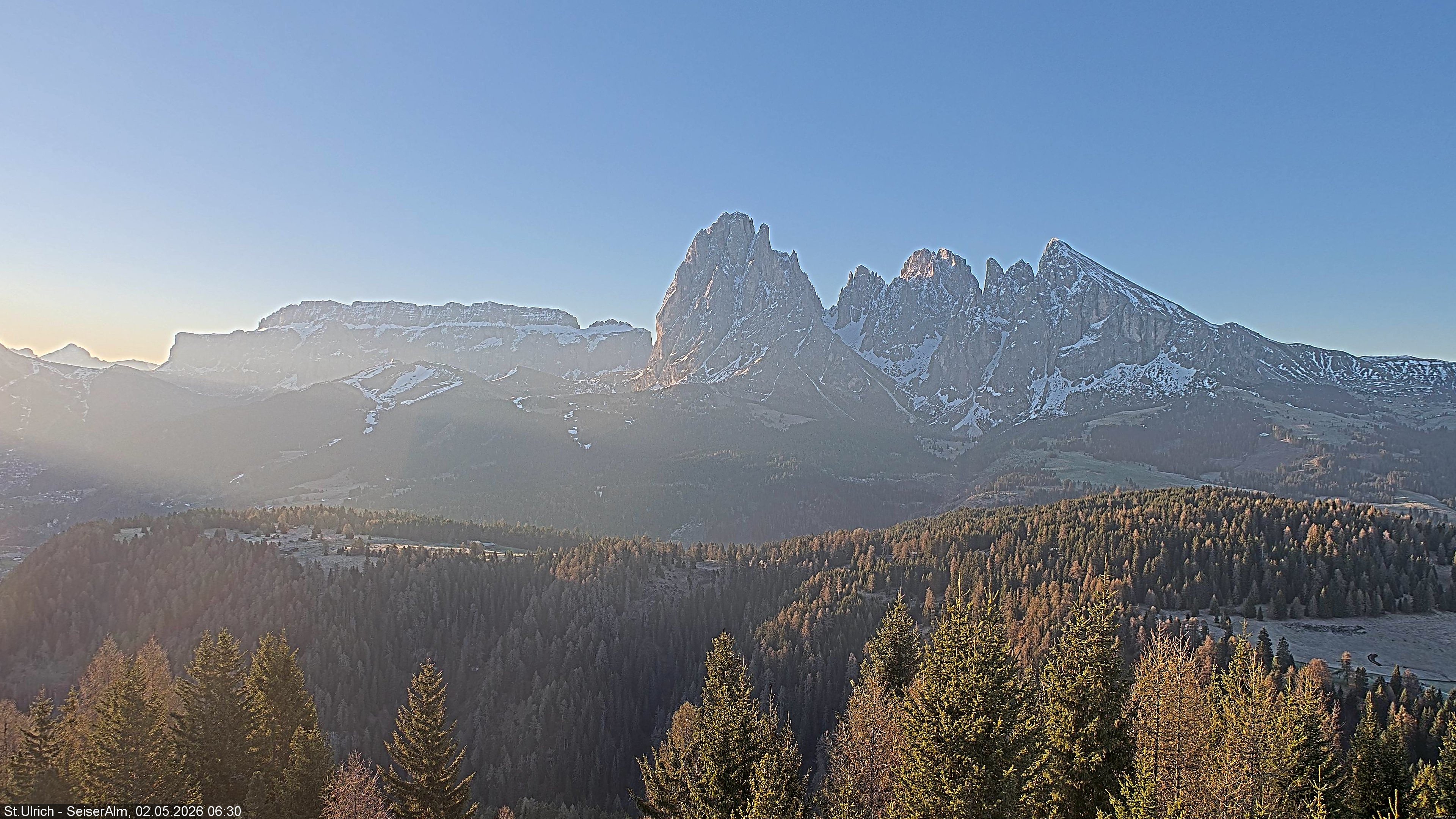 Archived image Webcam Vista Alpe di Siusi