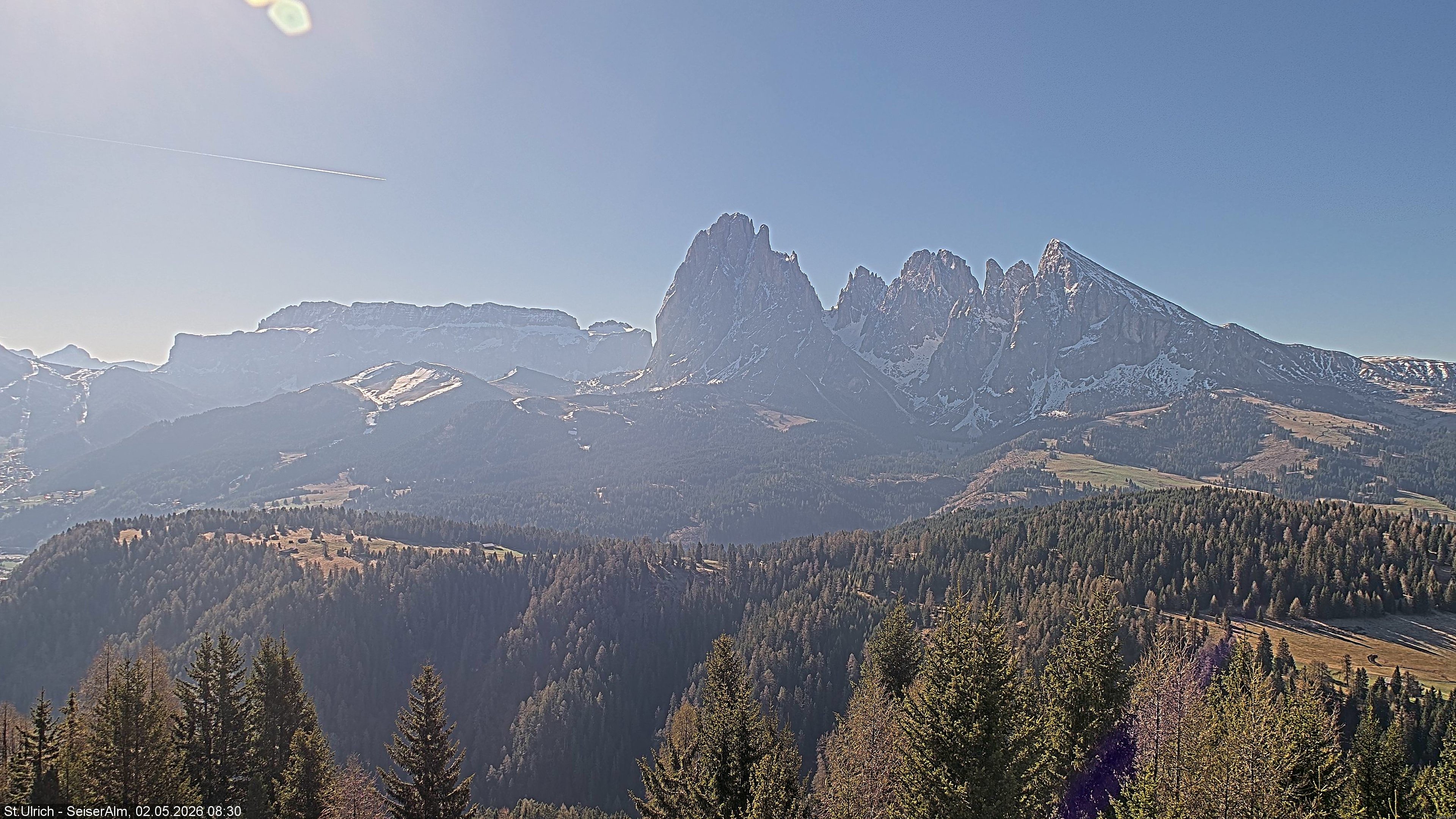 Archived image Webcam Vista Alpe di Siusi