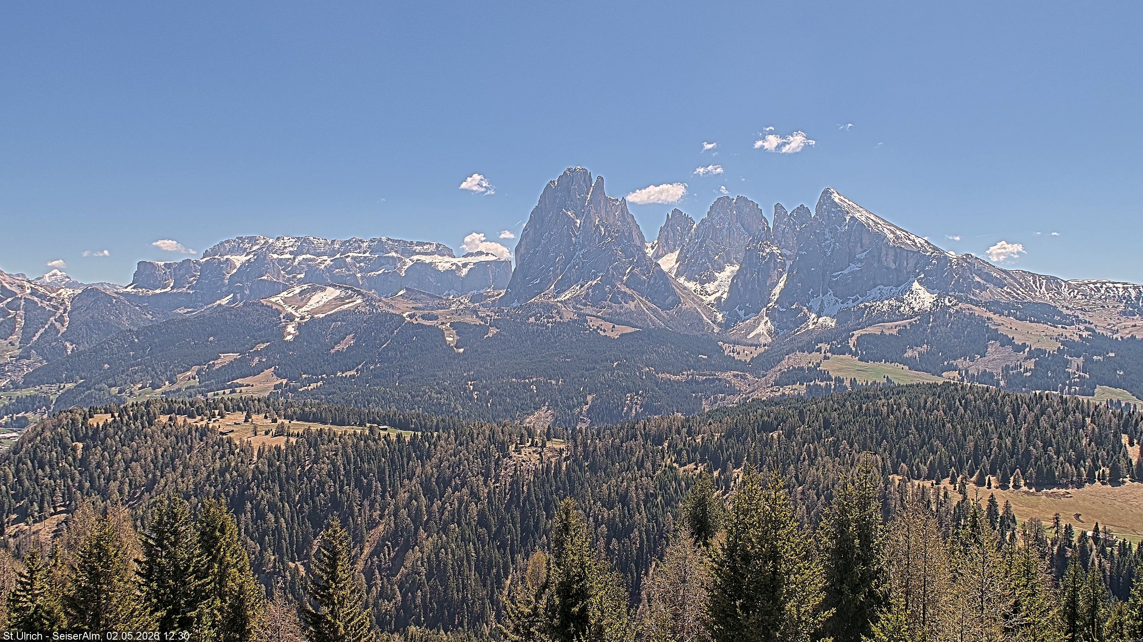 Archived image Webcam Vista Alpe di Siusi