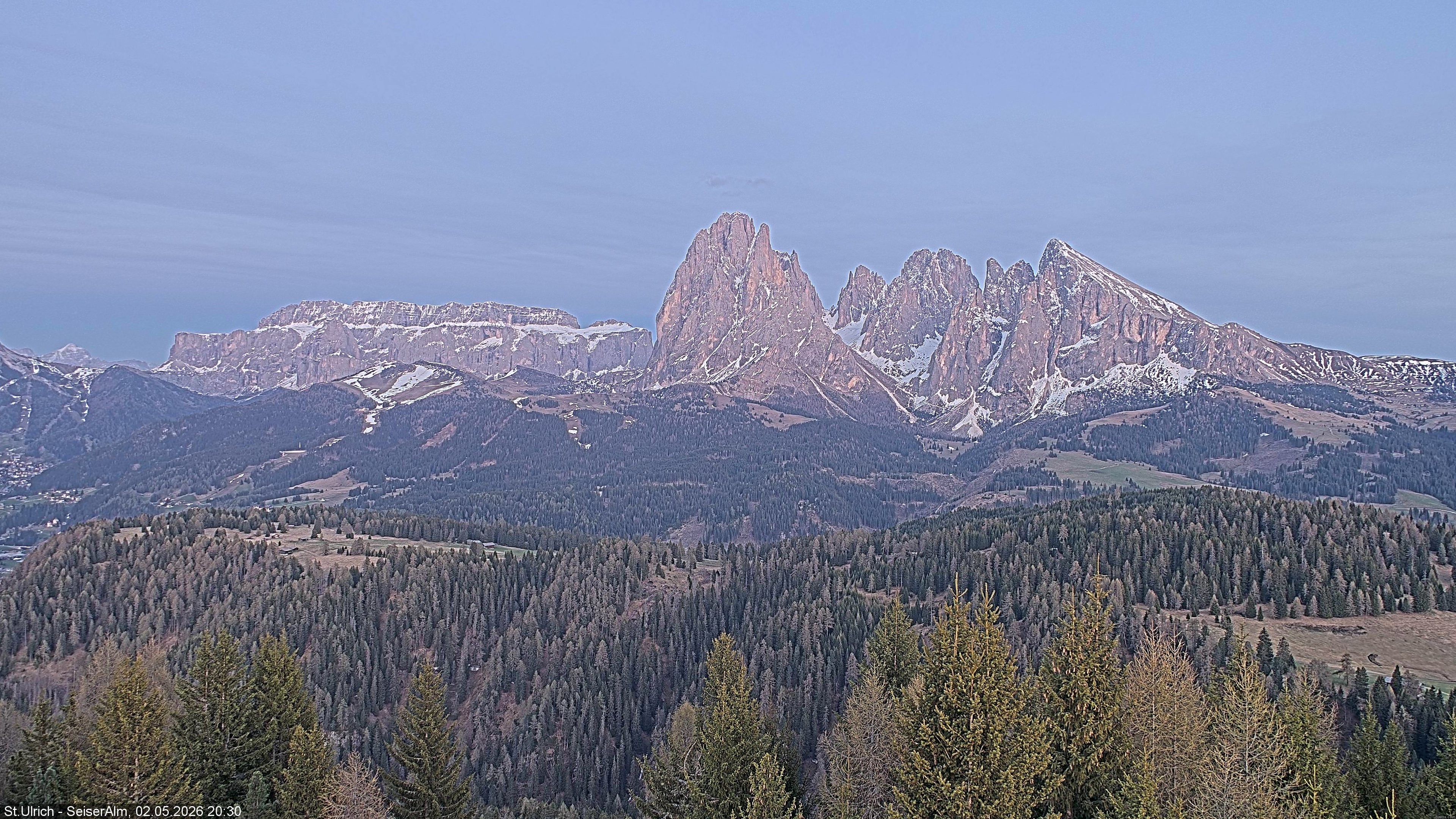 Archived image Webcam Vista Alpe di Siusi