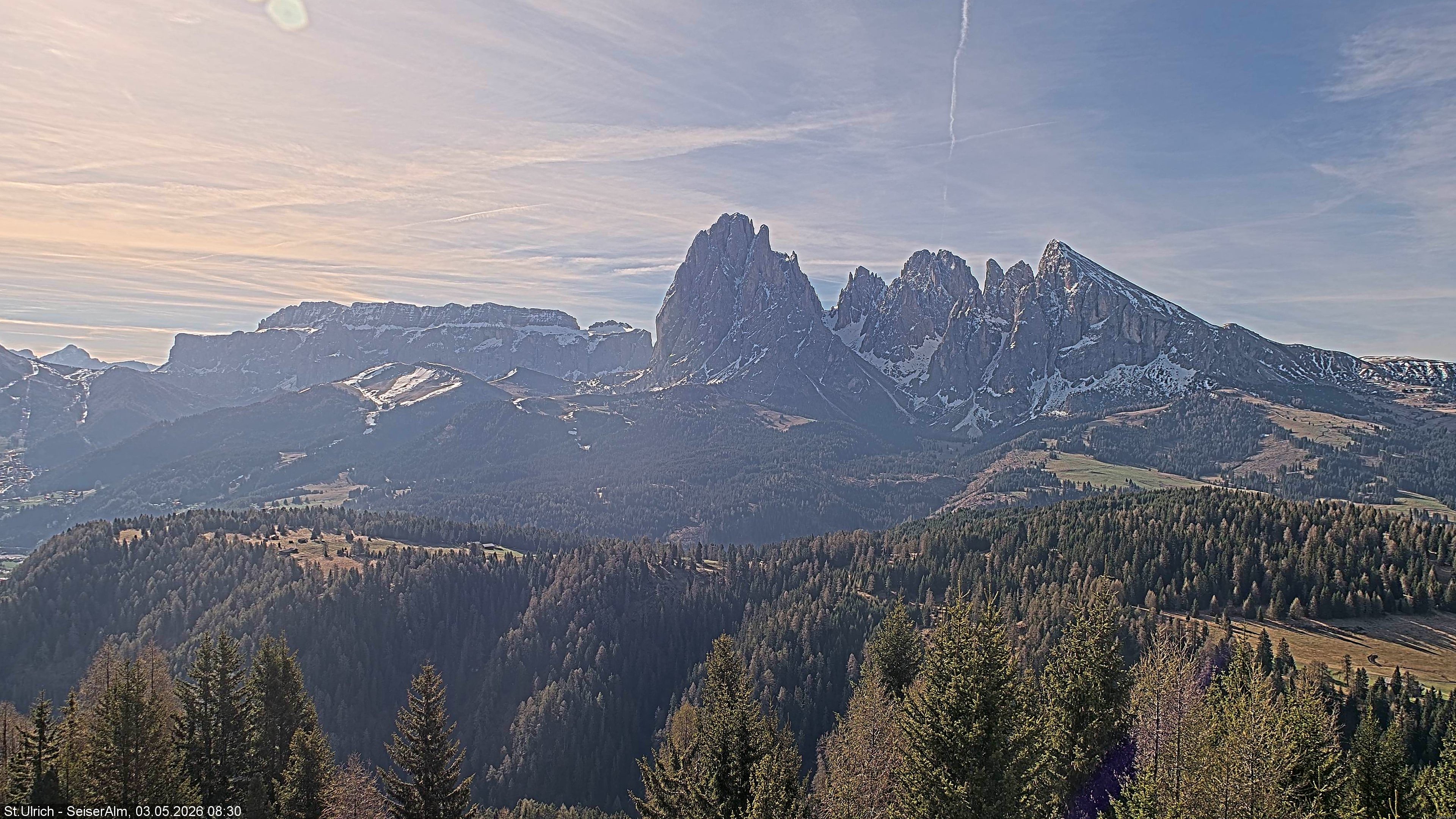 Archived image Webcam Vista Alpe di Siusi