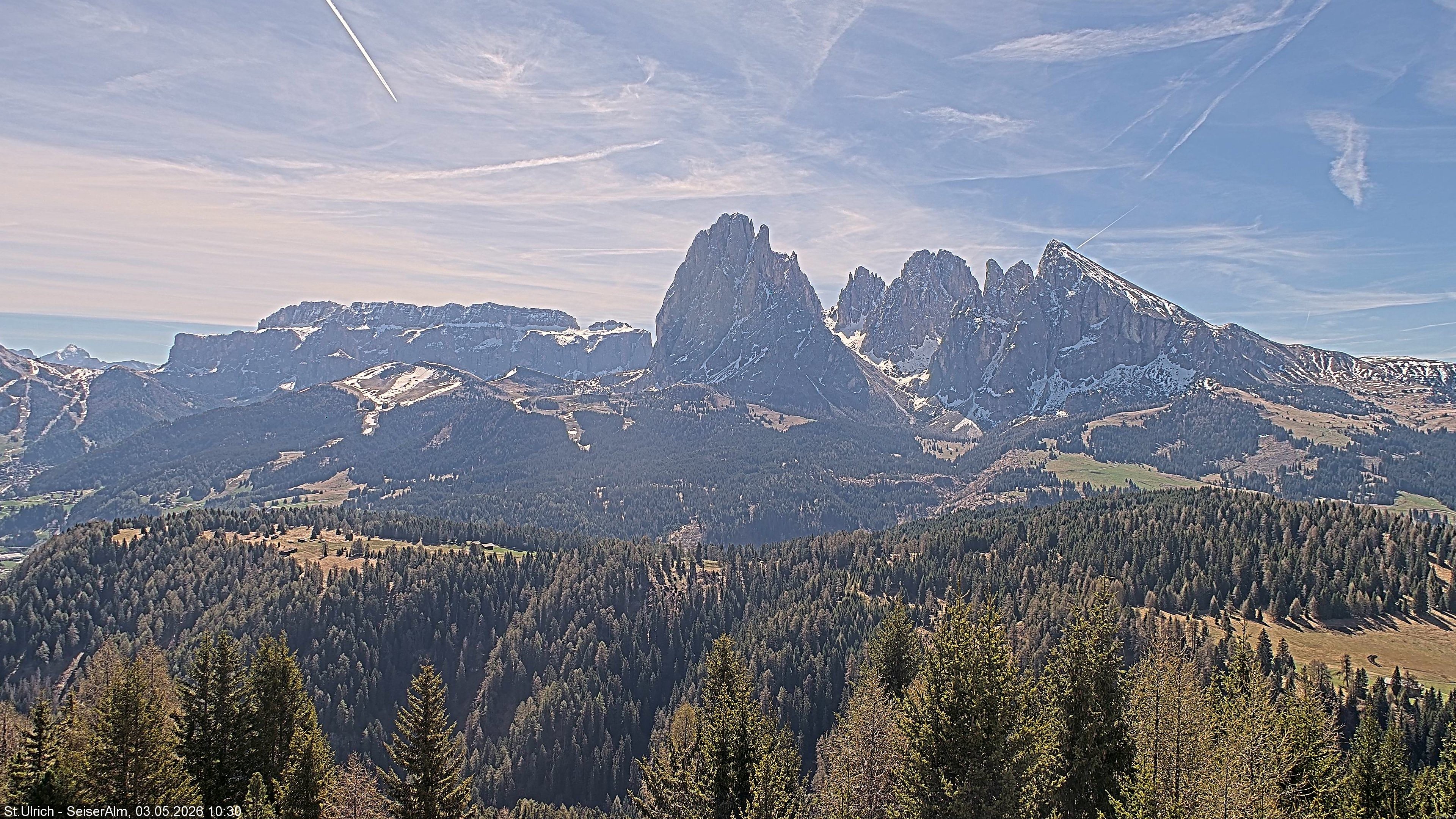 Archiv Foto Webcam Ausblick Seiser Alm