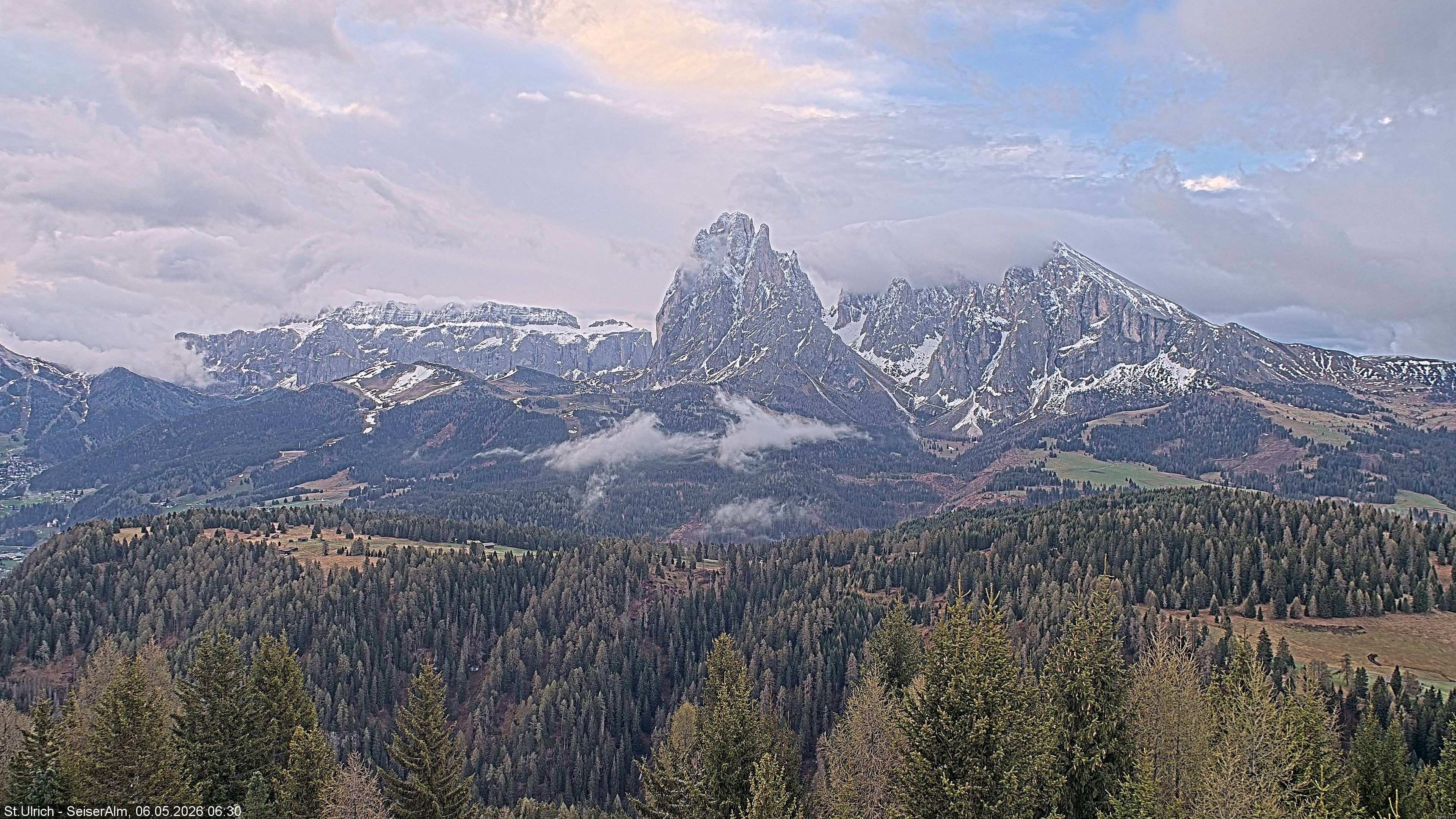 Archiv Foto Webcam Ausblick Seiser Alm