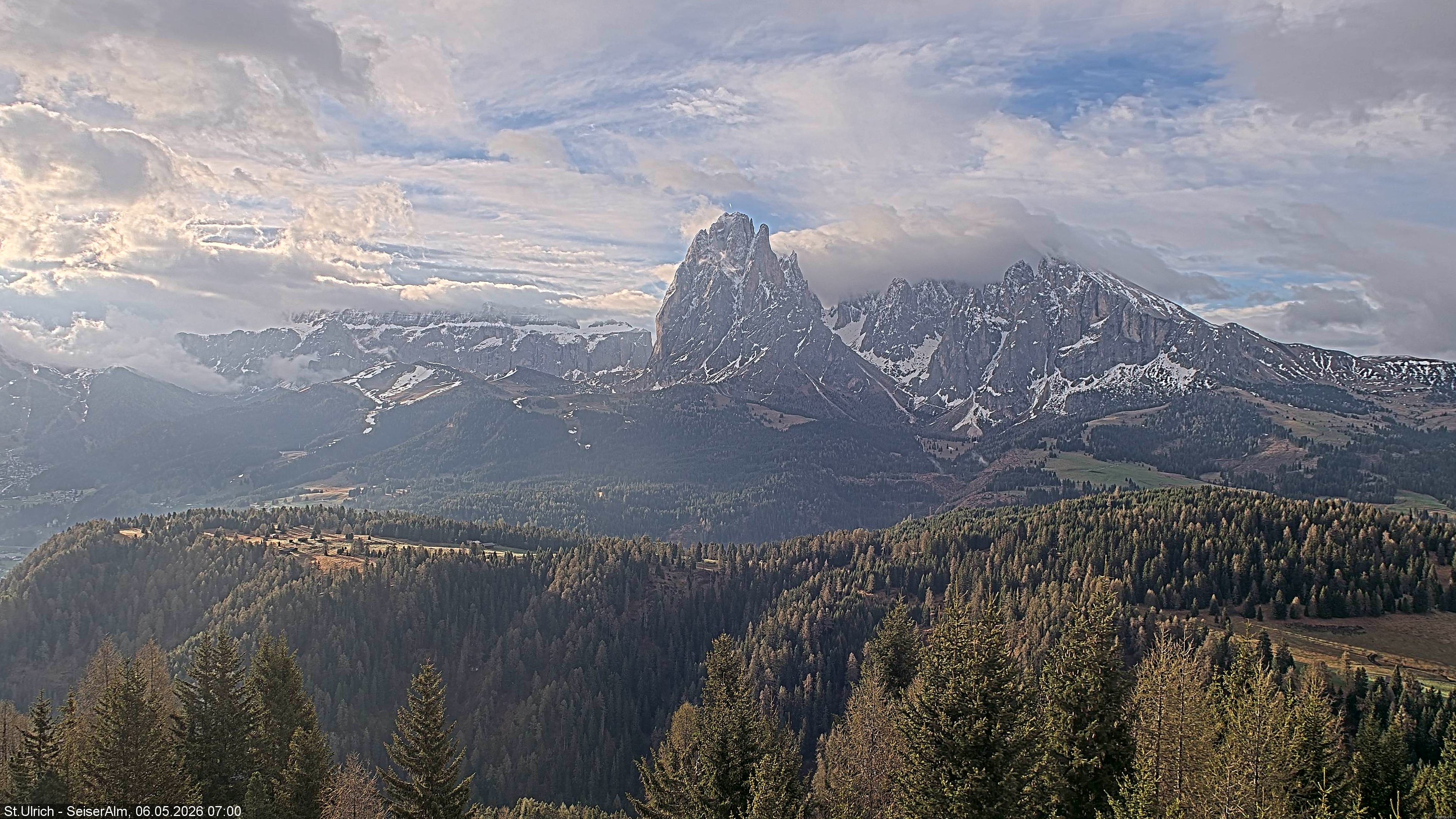 Archiv Foto Webcam Ausblick Seiser Alm