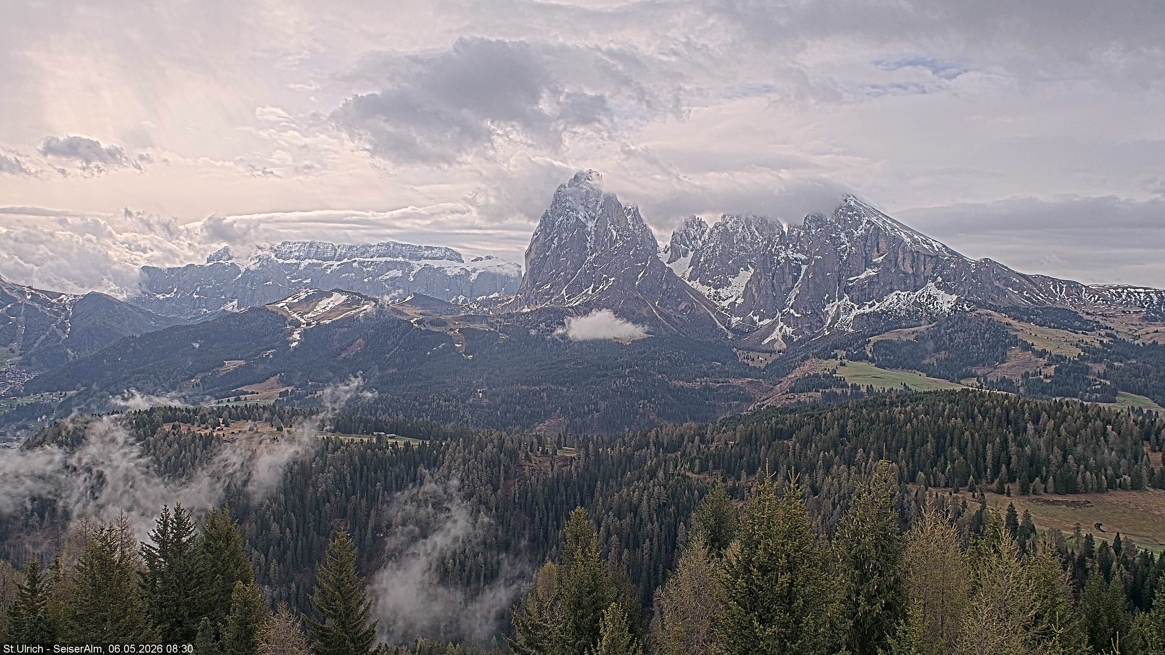Archiv Foto Webcam Ausblick Seiser Alm