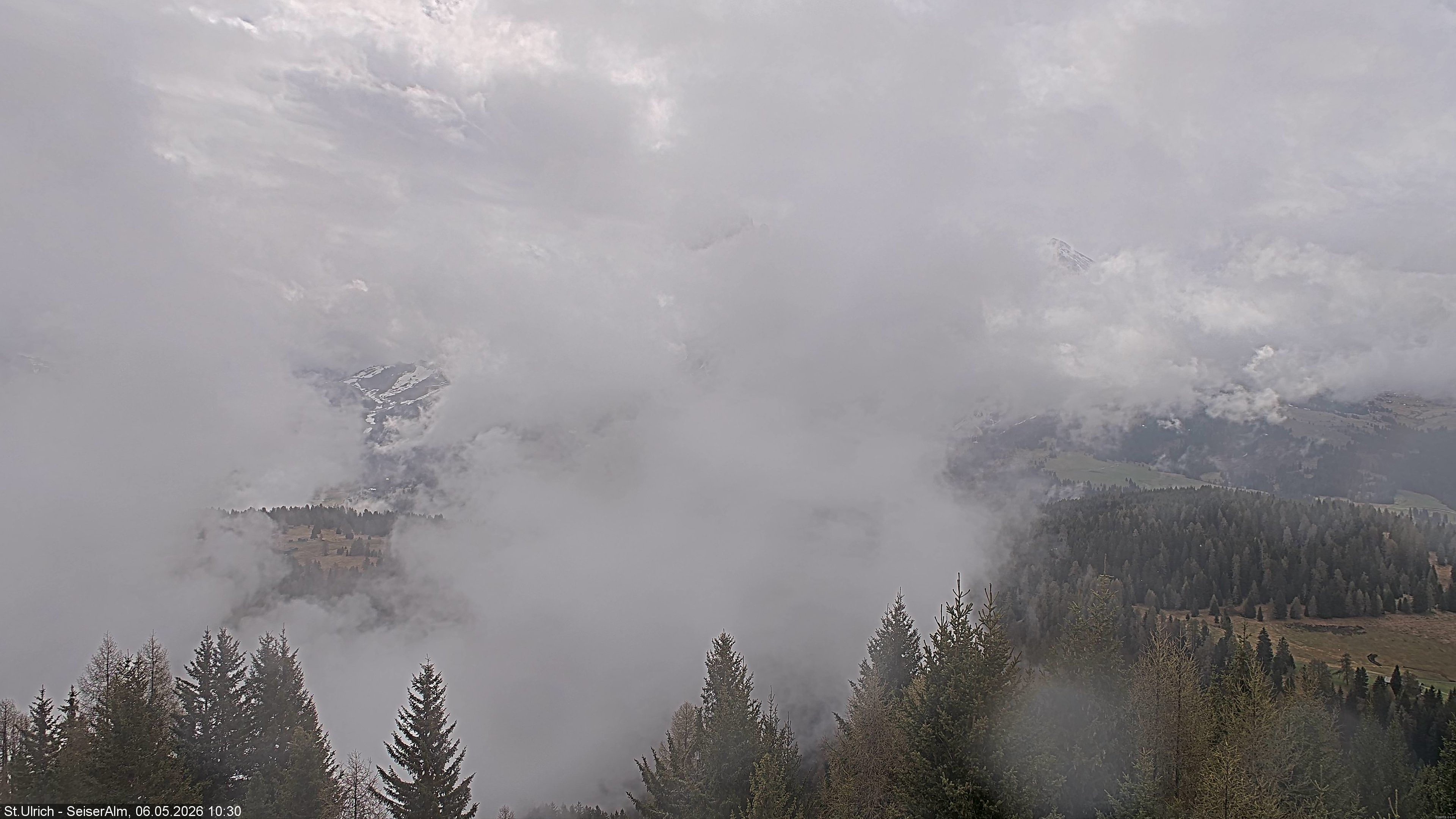 Archiv Foto Webcam Ausblick Seiser Alm