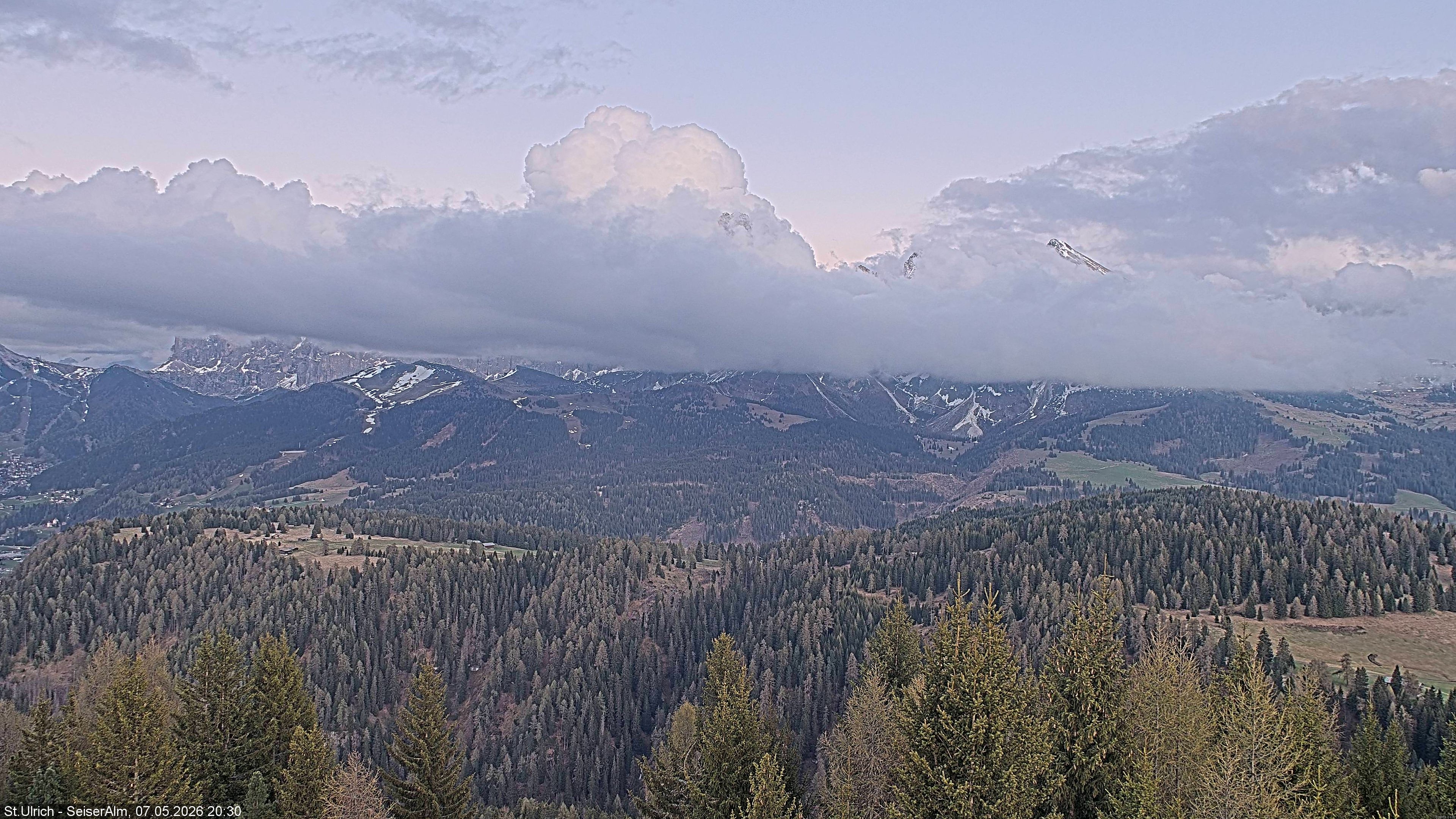 Archiv Foto Webcam Ausblick Seiser Alm