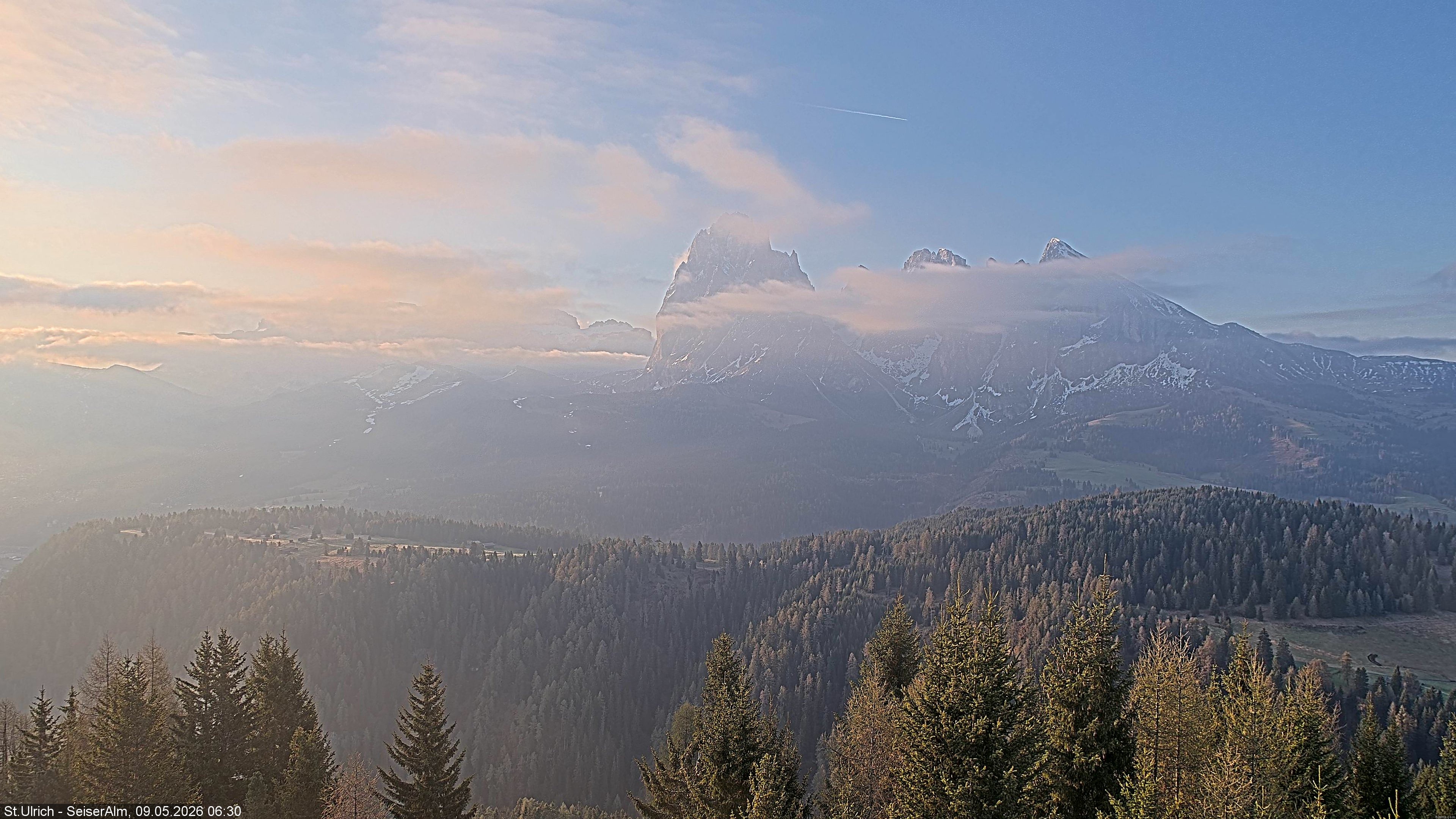 Archiv Foto Webcam Ausblick Seiser Alm
