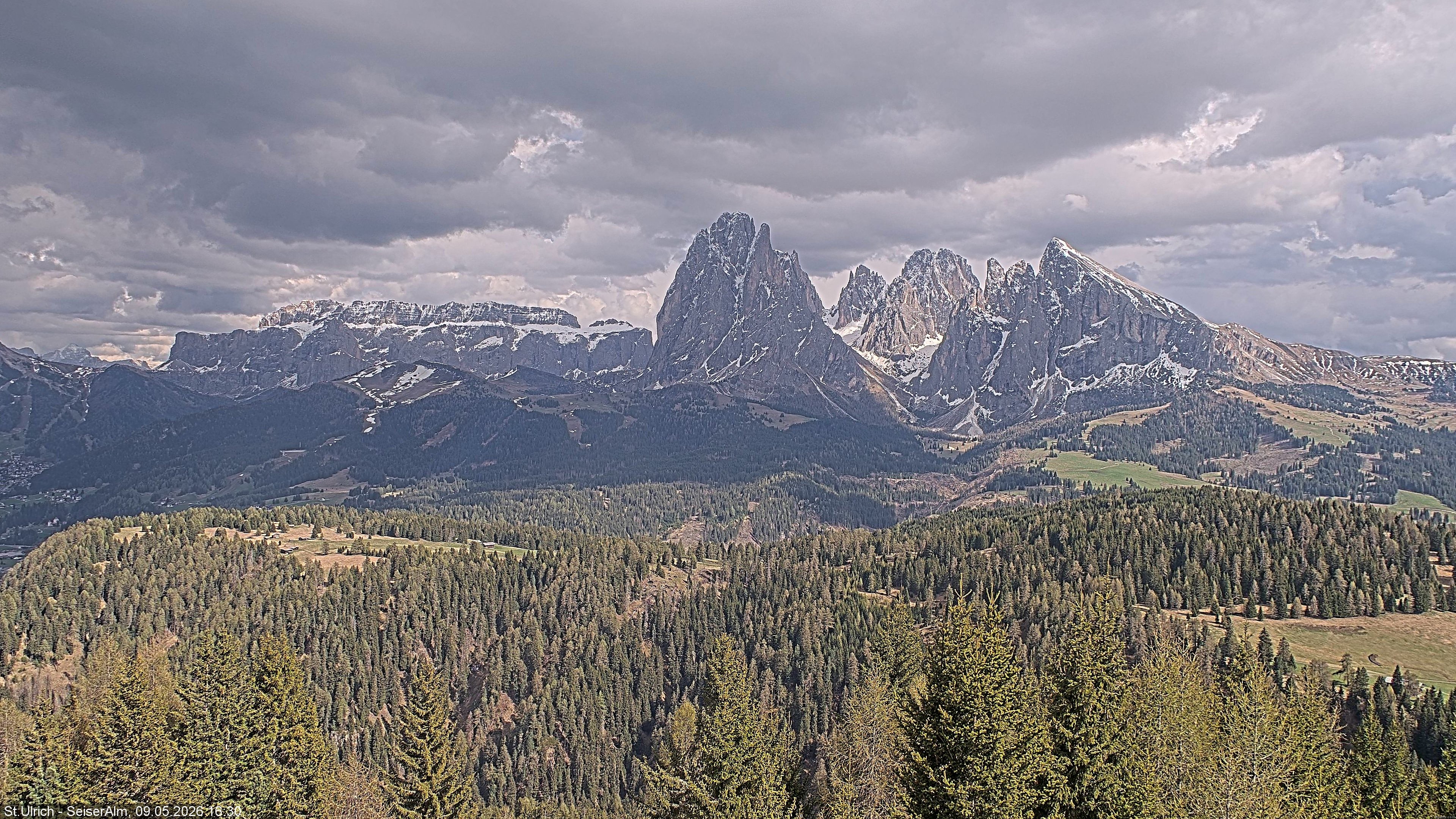 Archiv Foto Webcam Ausblick Seiser Alm