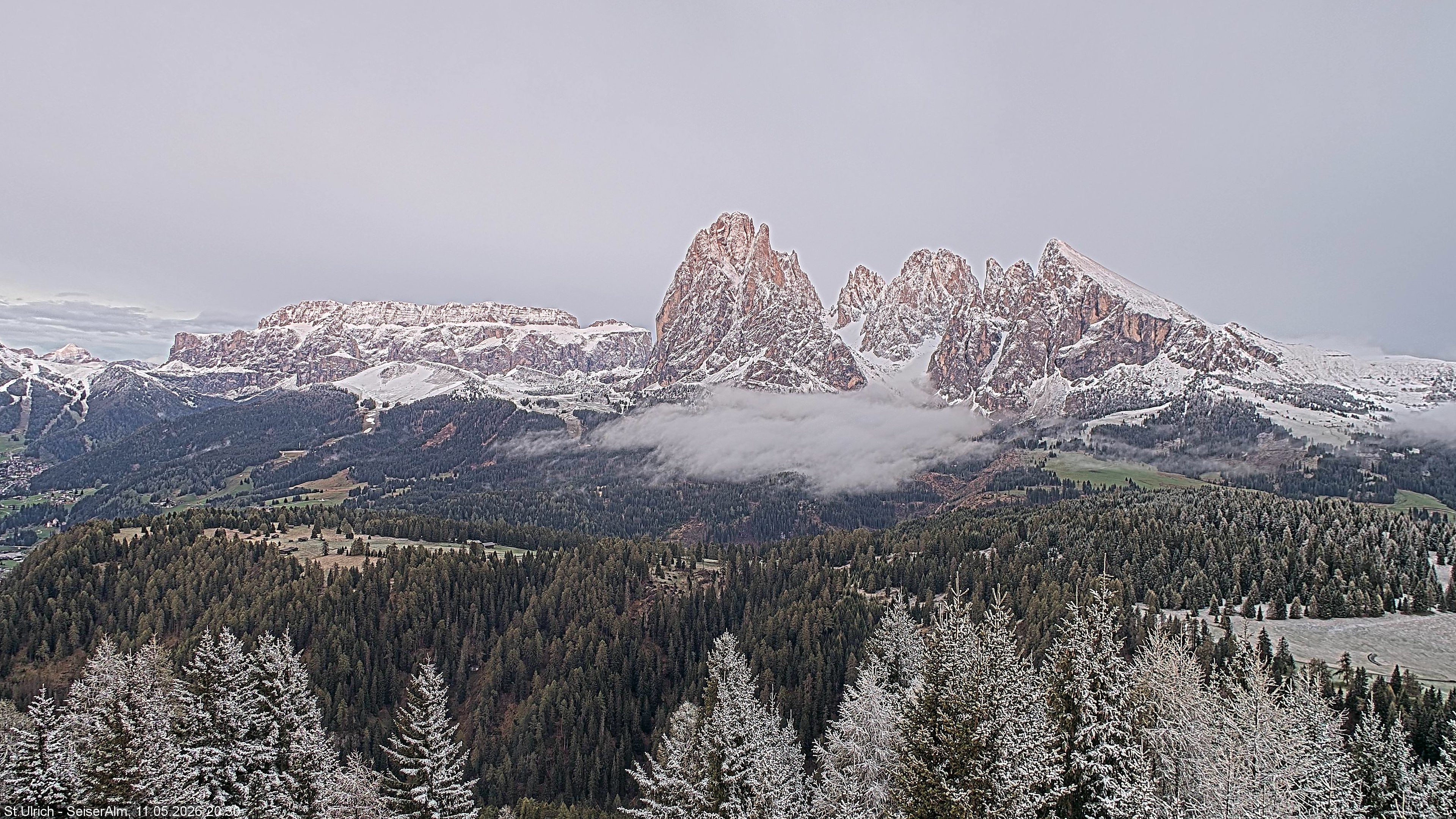 Archiv Foto Webcam Ausblick Seiser Alm