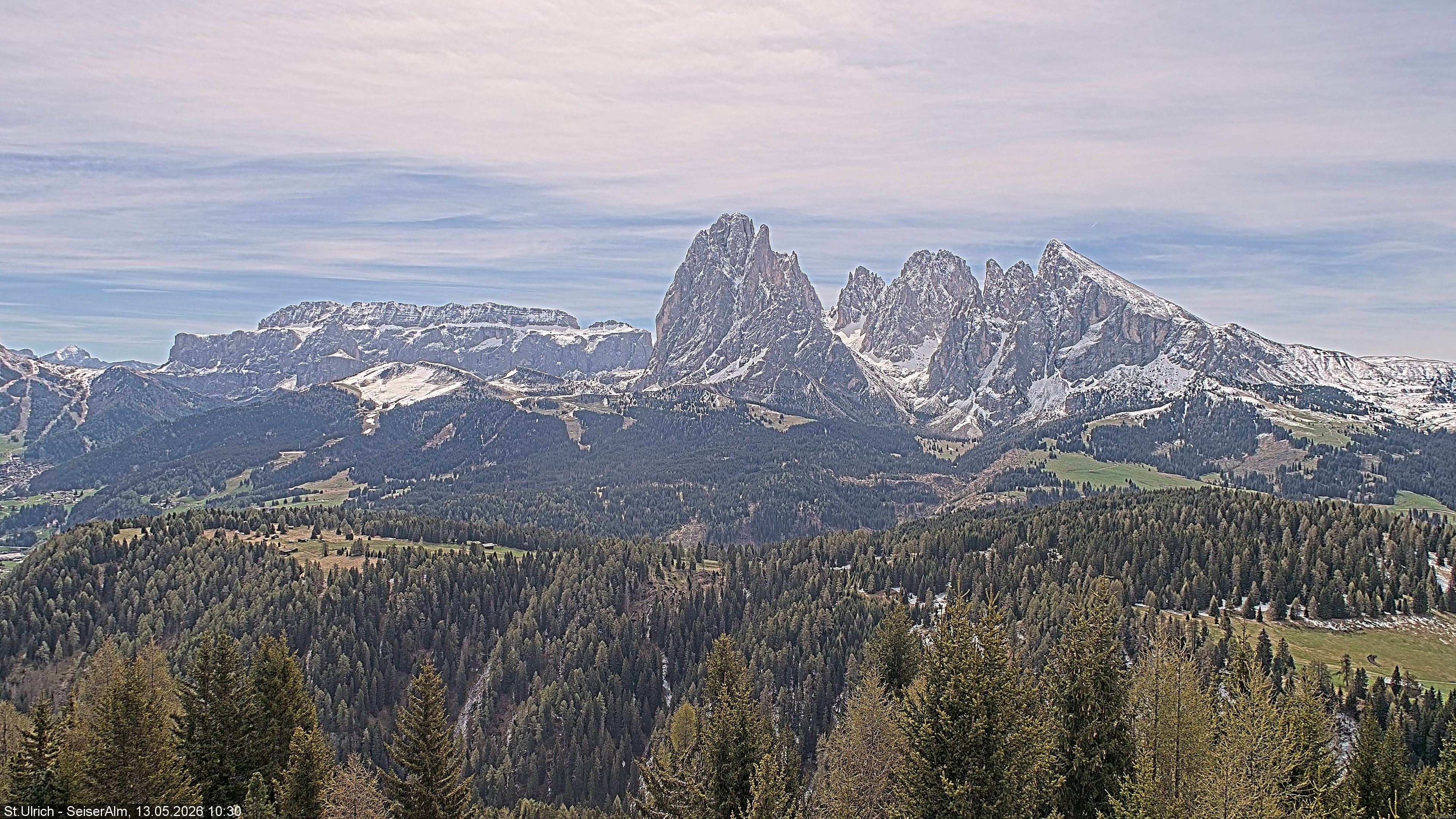 Archiv Foto Webcam Ausblick Seiser Alm