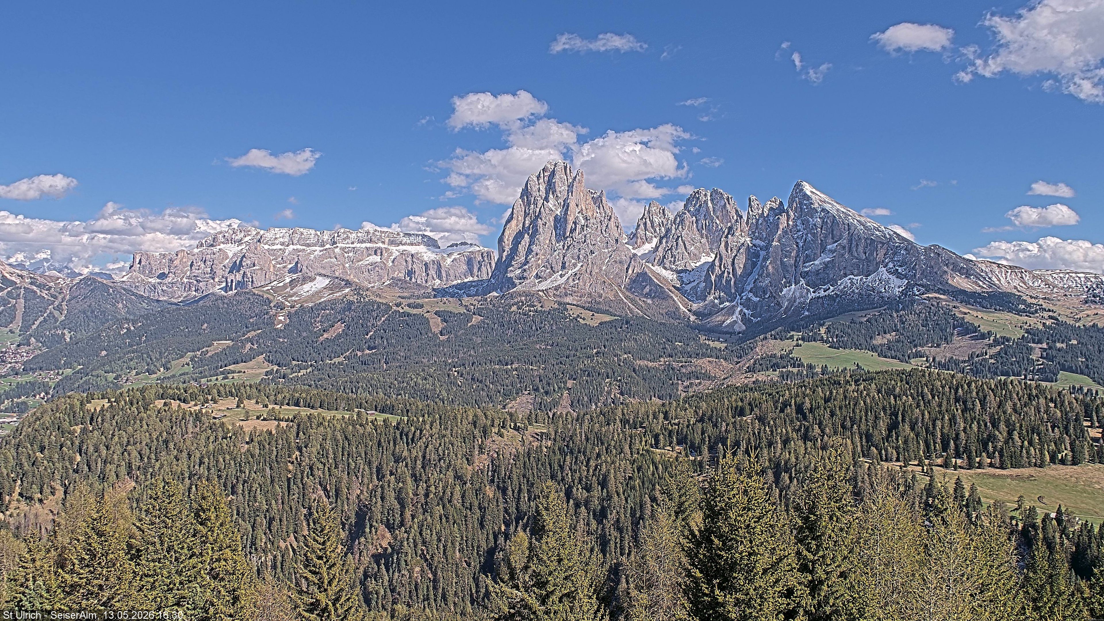 Archiv Foto Webcam Ausblick Seiser Alm