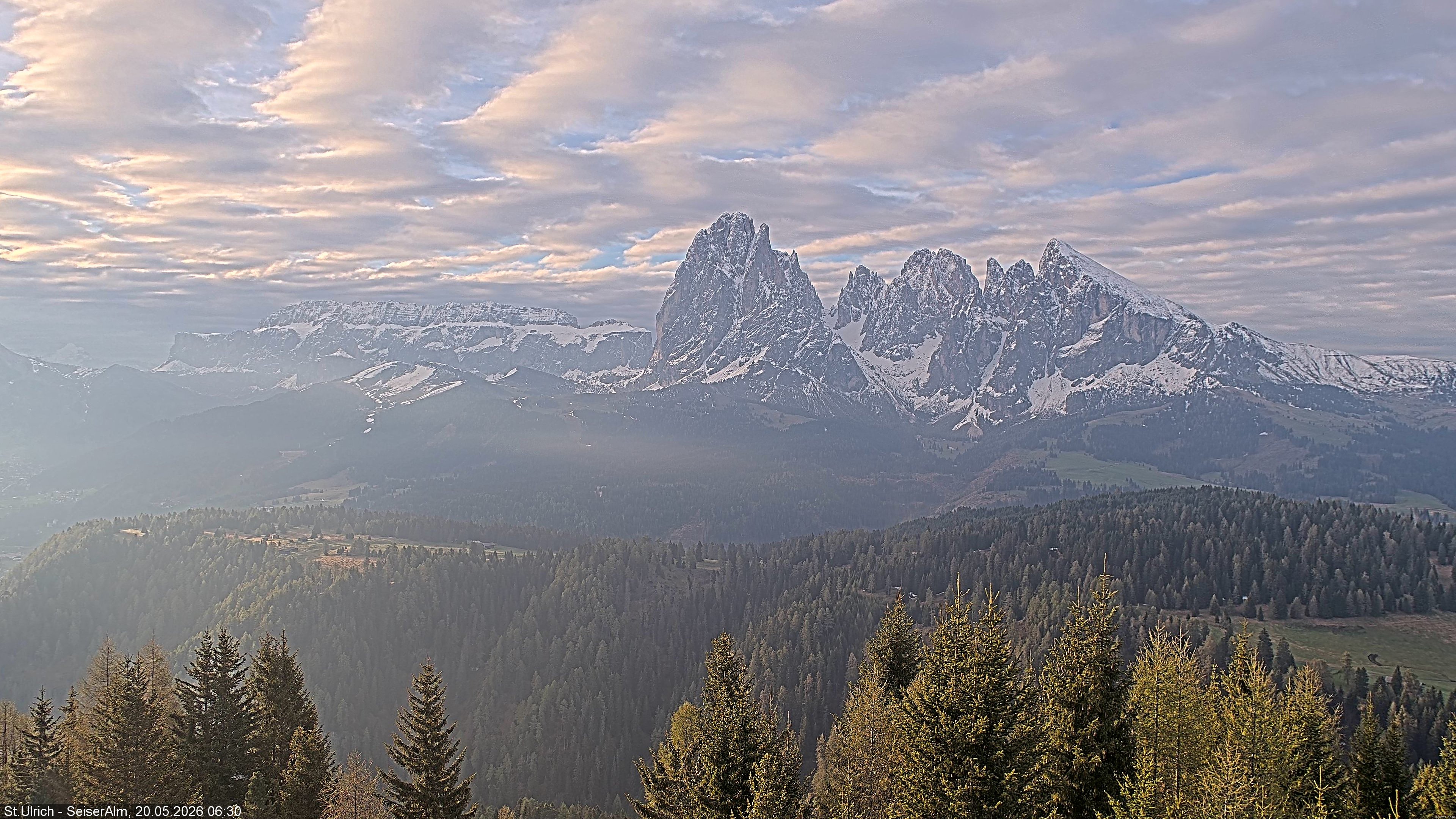 Archiv Foto Webcam Ausblick Seiser Alm