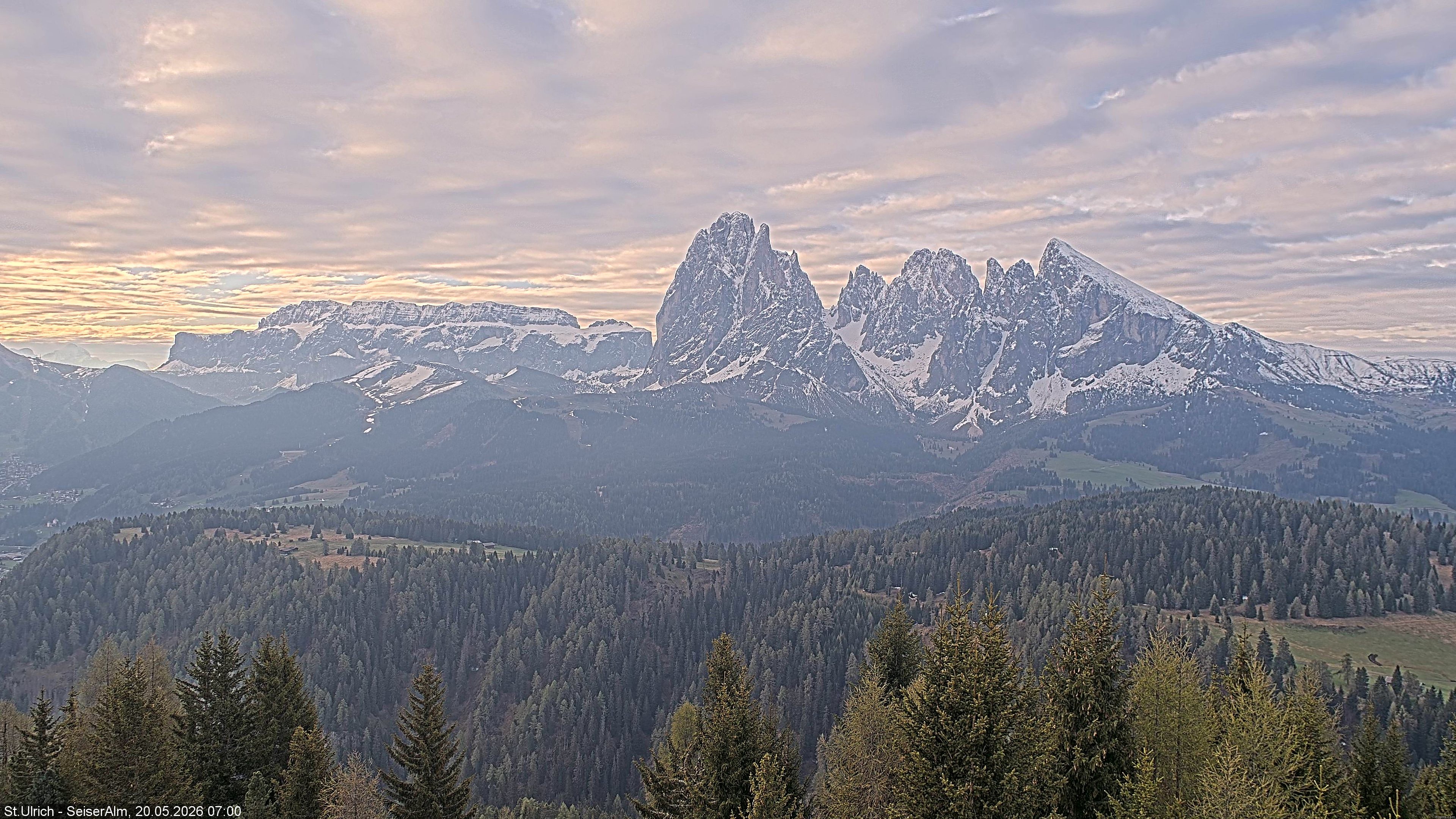Archiv Foto Webcam Ausblick Seiser Alm
