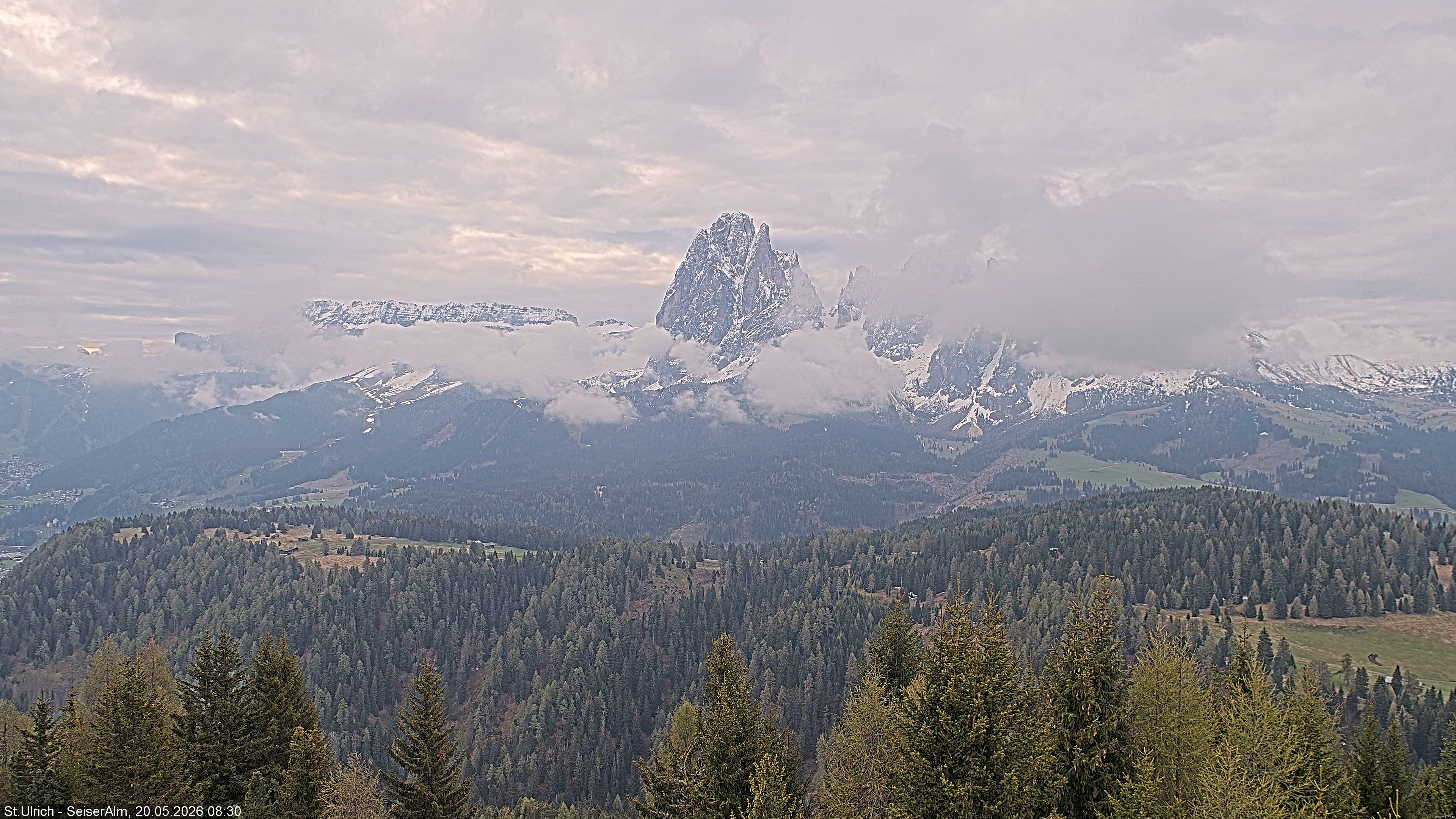 Archiv Foto Webcam Ausblick Seiser Alm