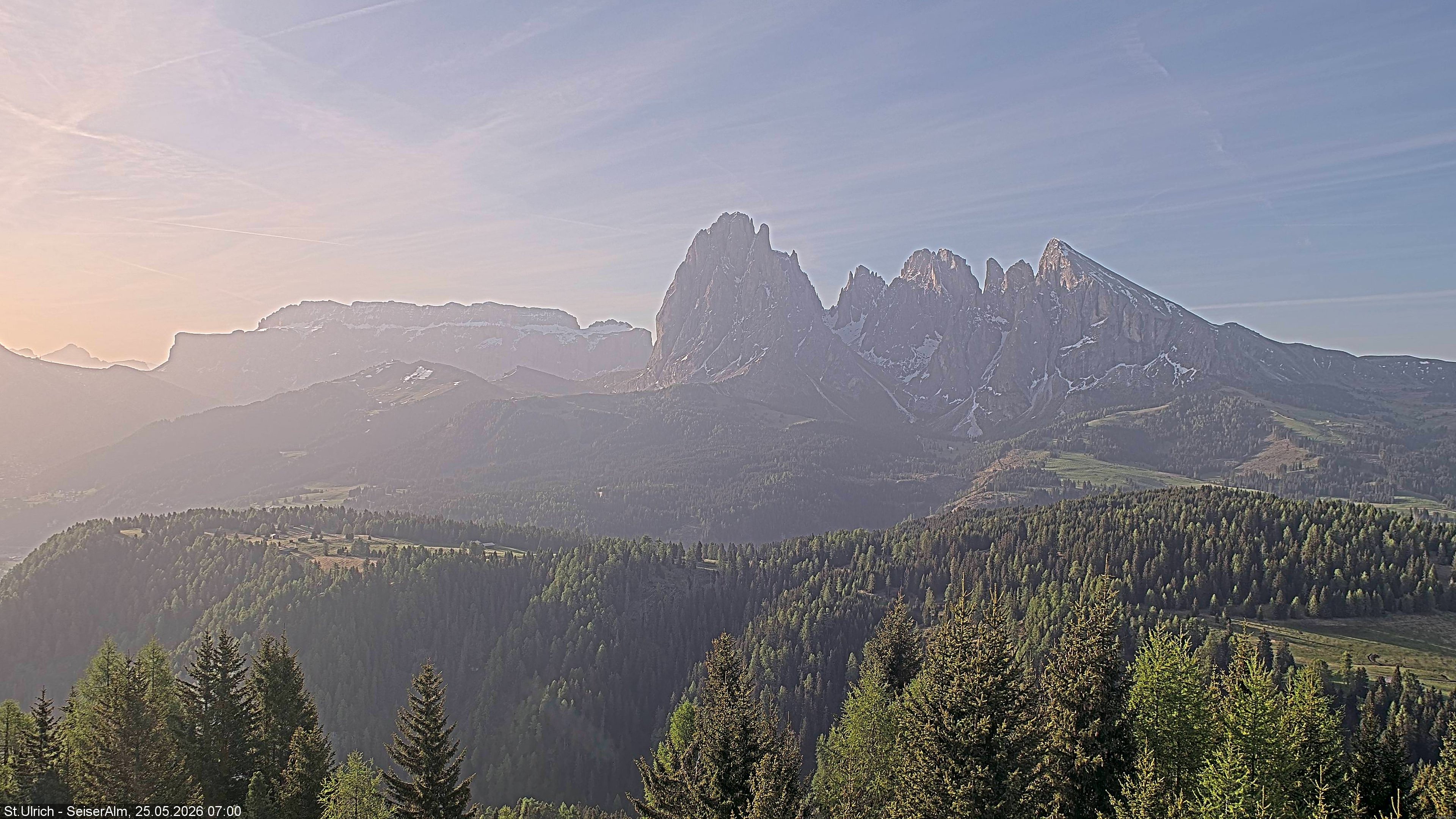 Archiv Foto Webcam Ausblick Seiser Alm