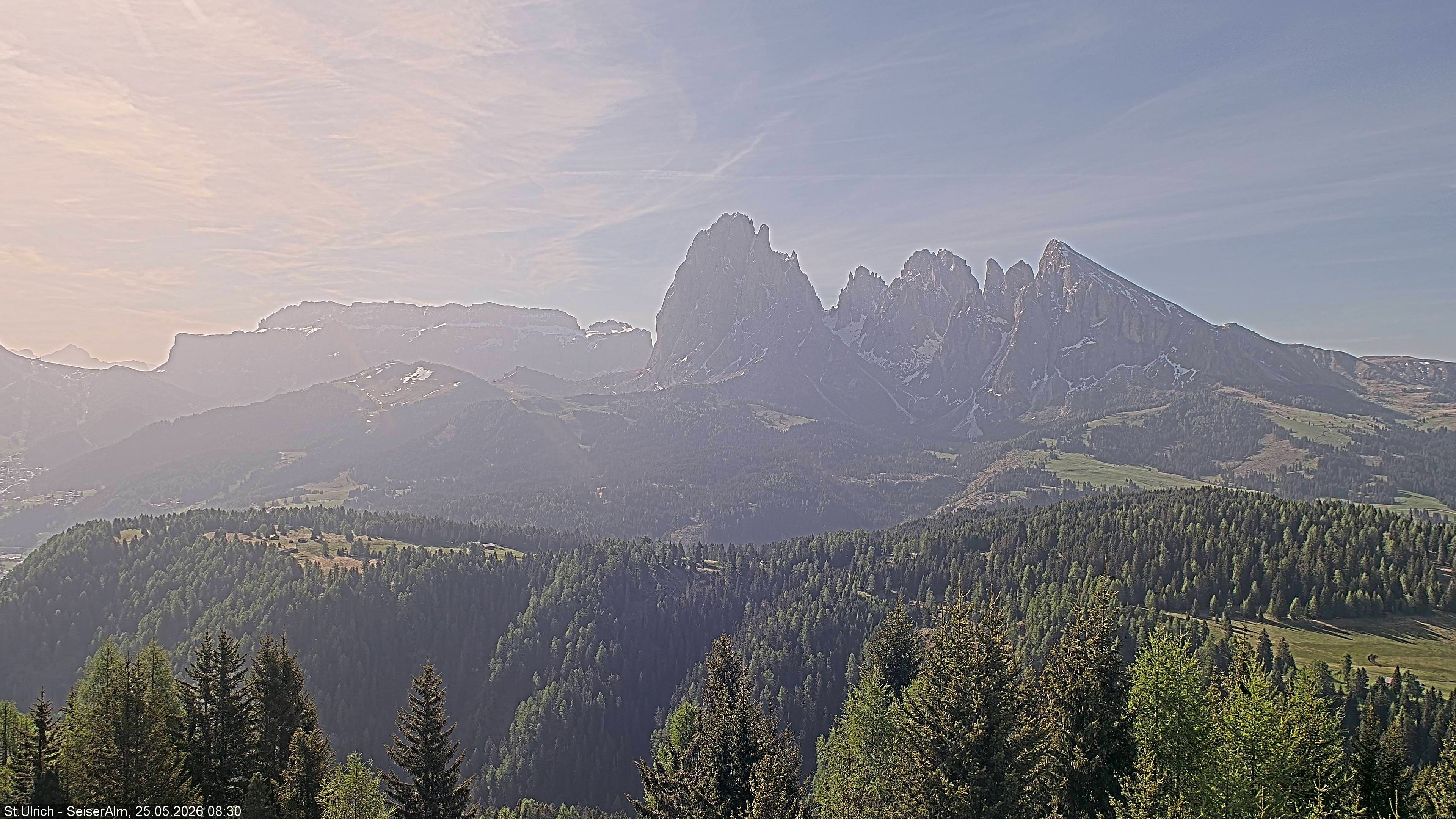Archiv Foto Webcam Ausblick Seiser Alm