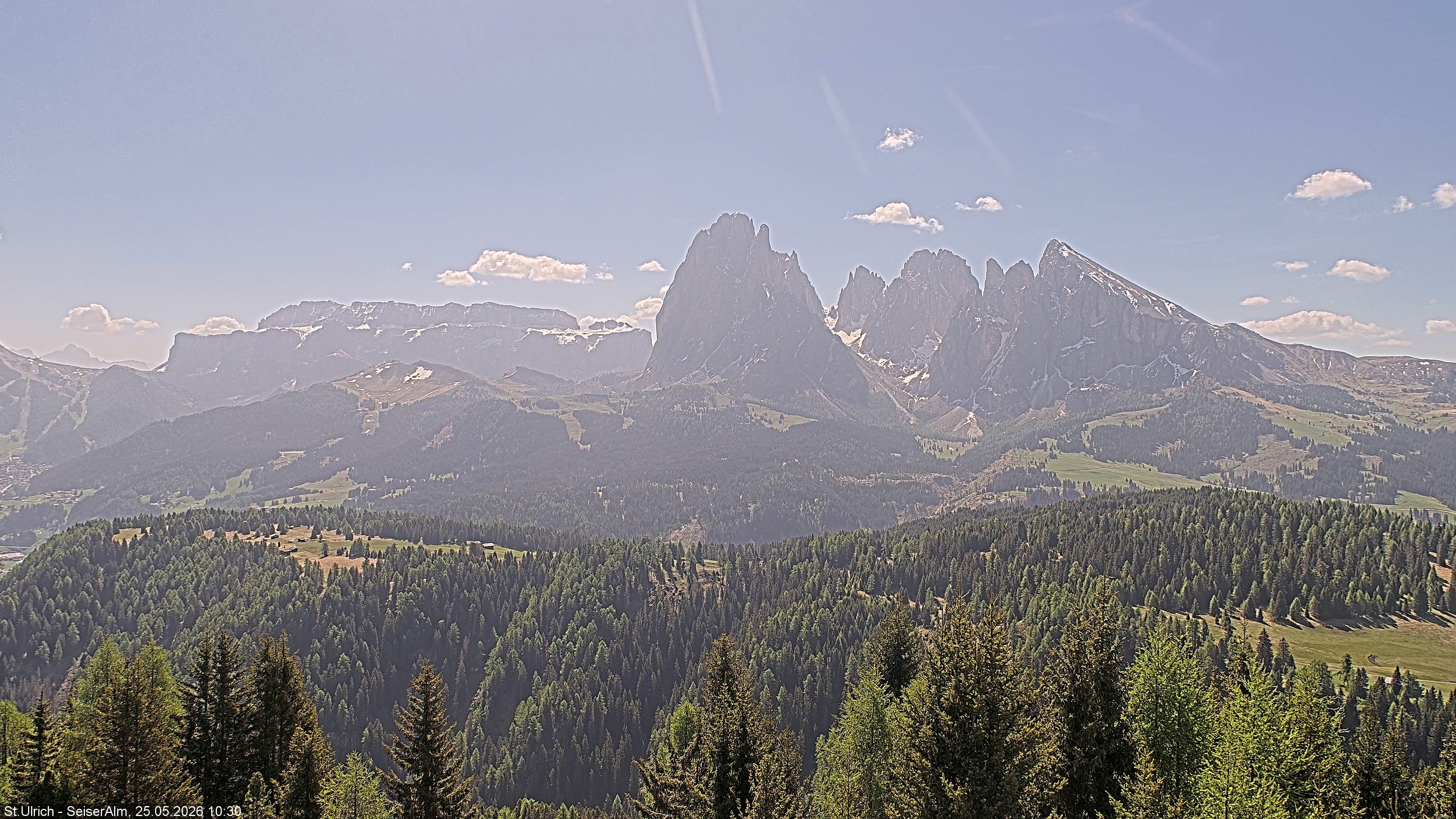 Archiv Foto Webcam Ausblick Seiser Alm