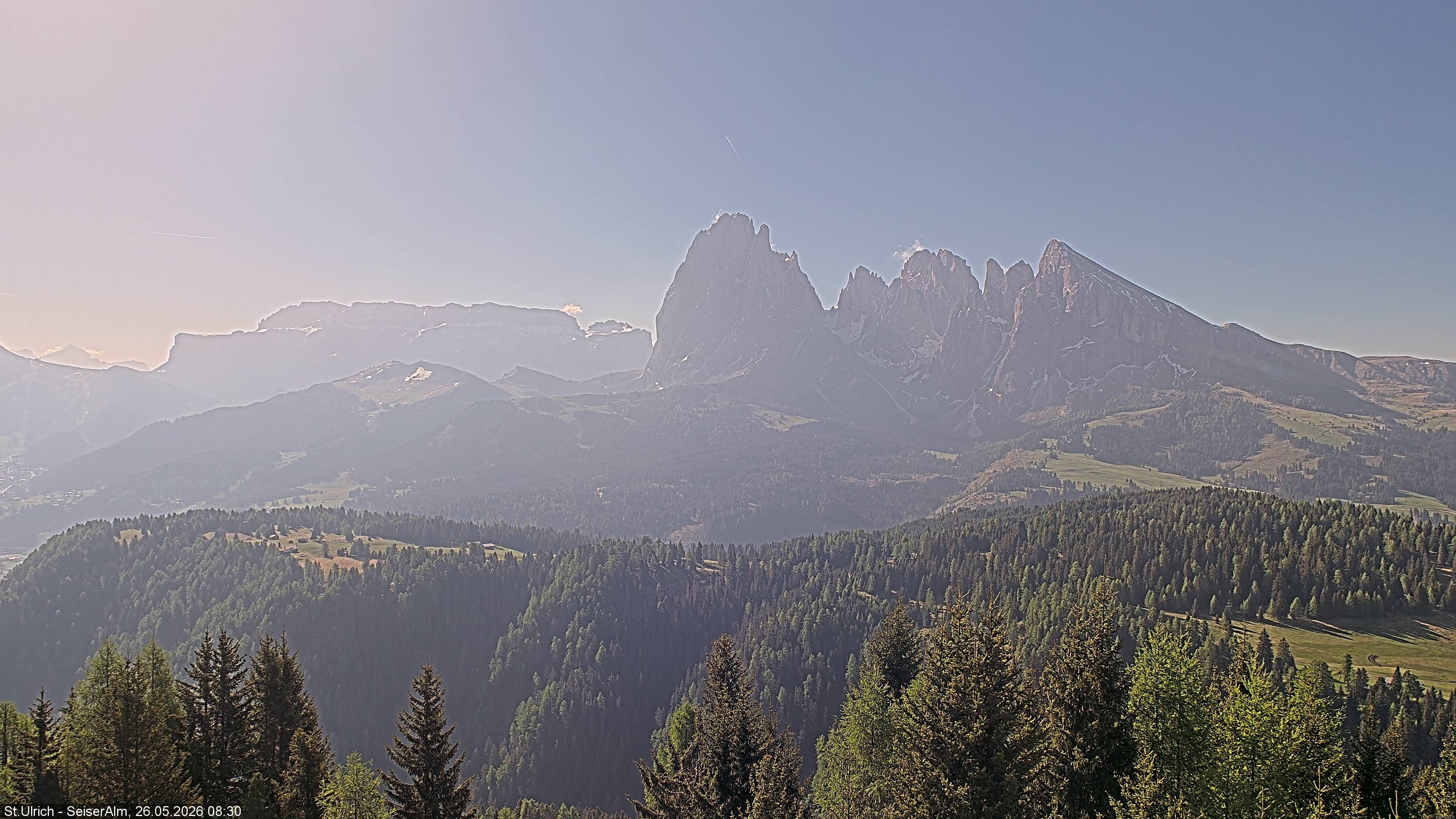 Archiv Foto Webcam Ausblick Seiser Alm