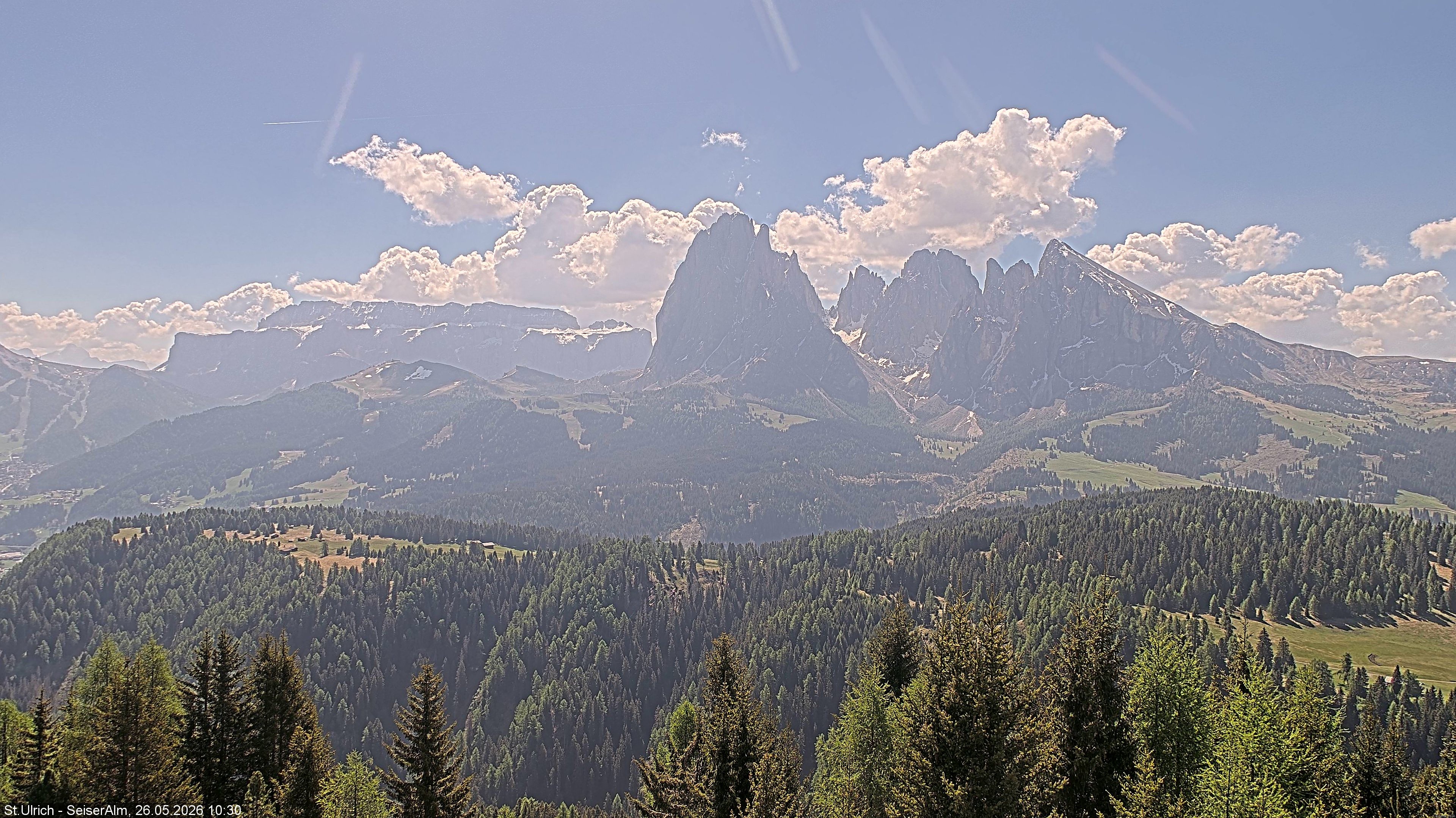 Archiv Foto Webcam Ausblick Seiser Alm