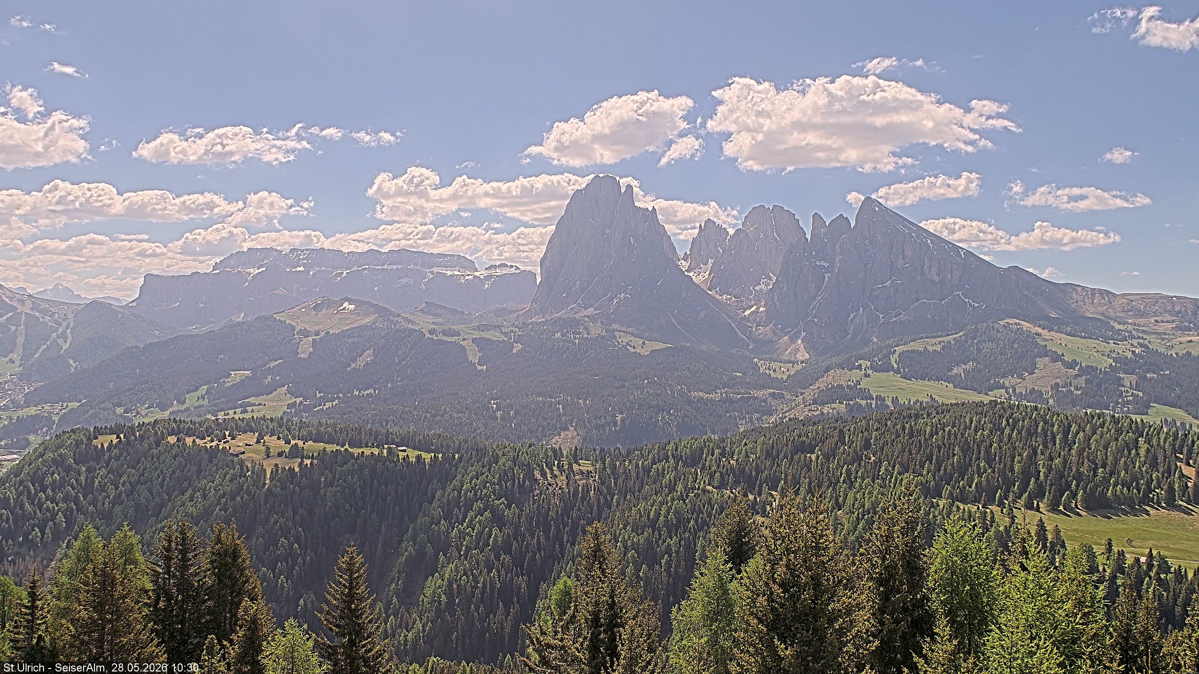 Archiv Foto Webcam Ausblick Seiser Alm