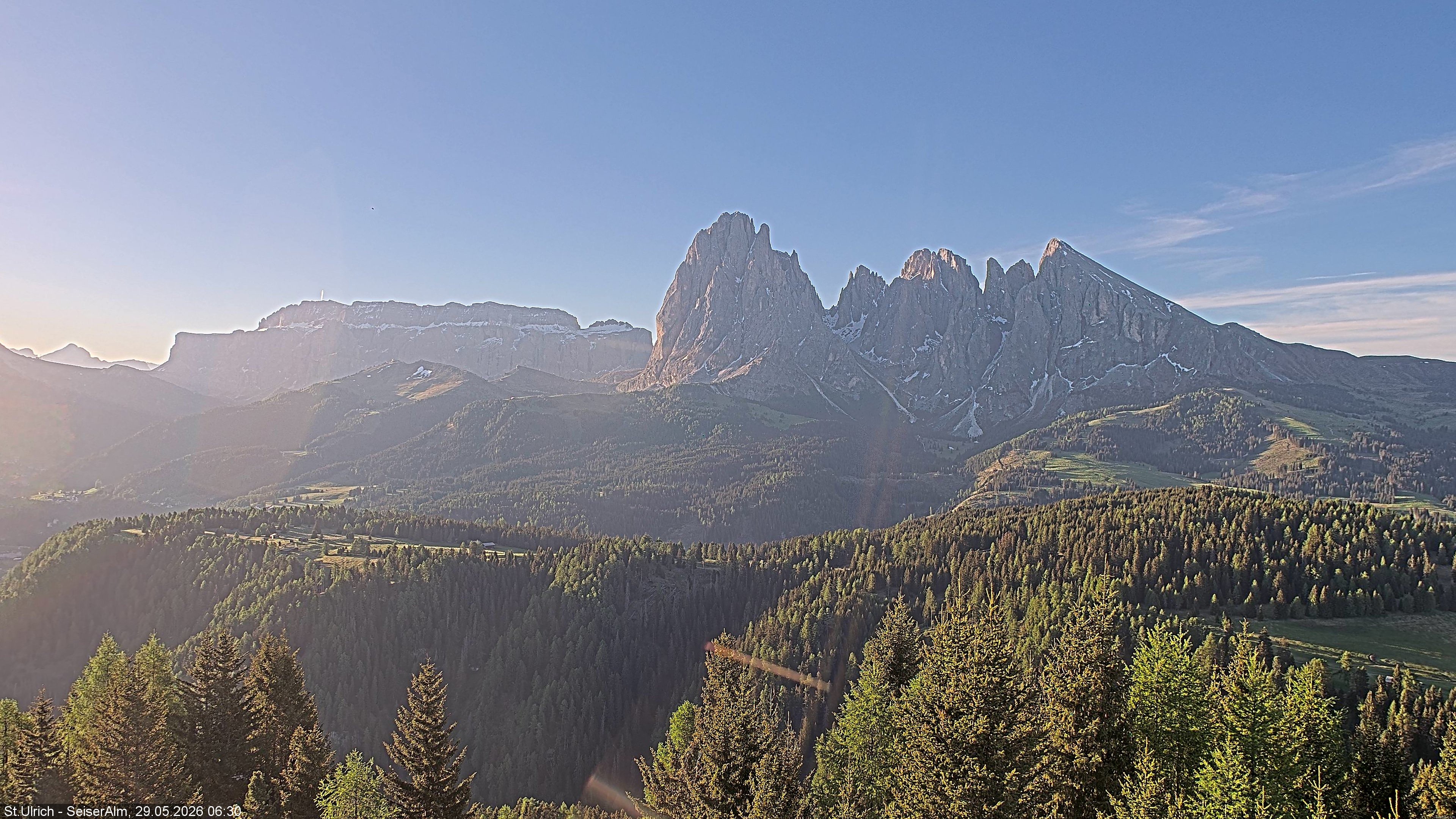 Archived image Webcam Vista Alpe di Siusi
