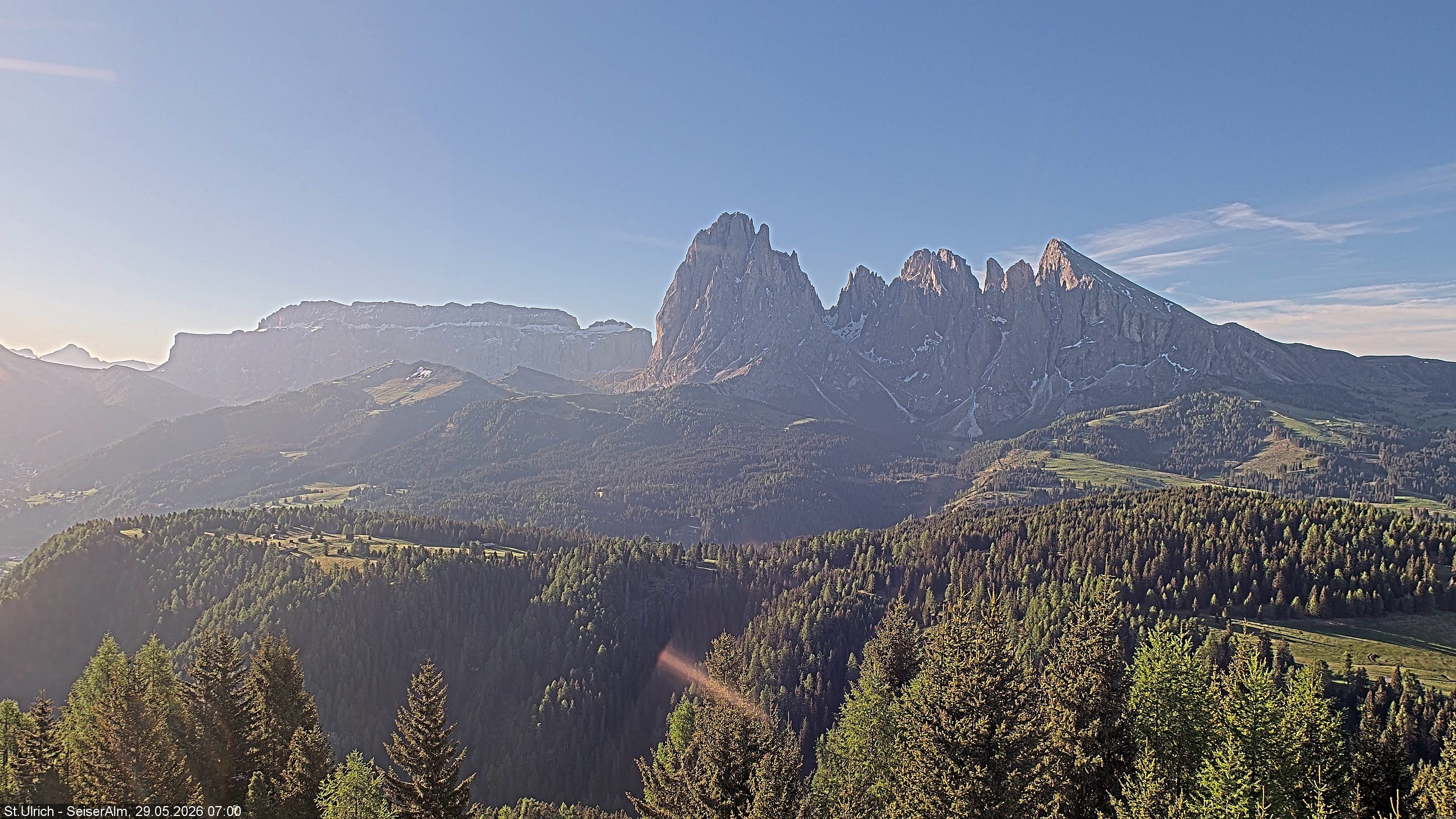 Archived image Webcam Vista Alpe di Siusi